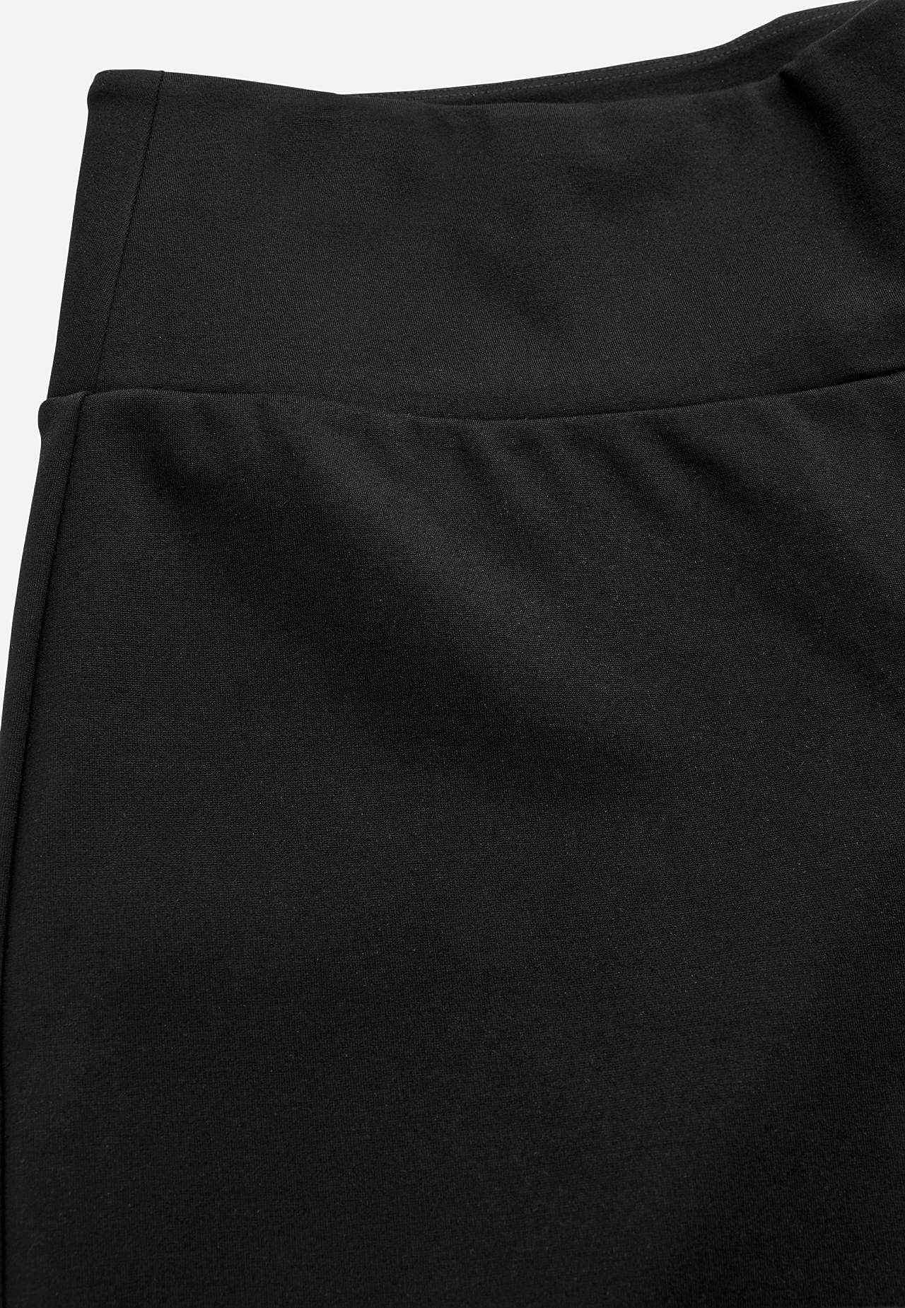Wide Premium trousers in Punto di Roma jersey Mona