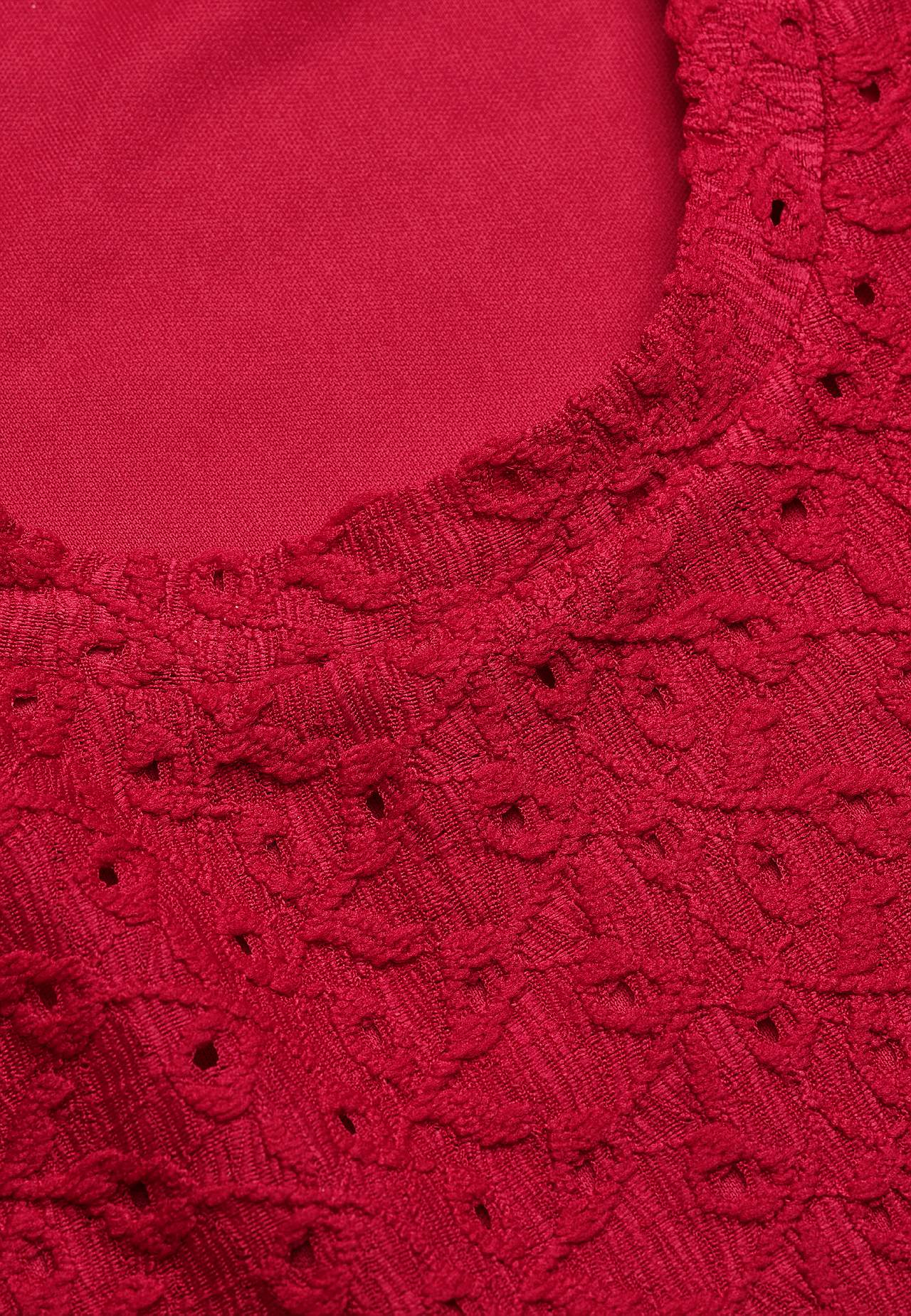 Hole-patterned dress