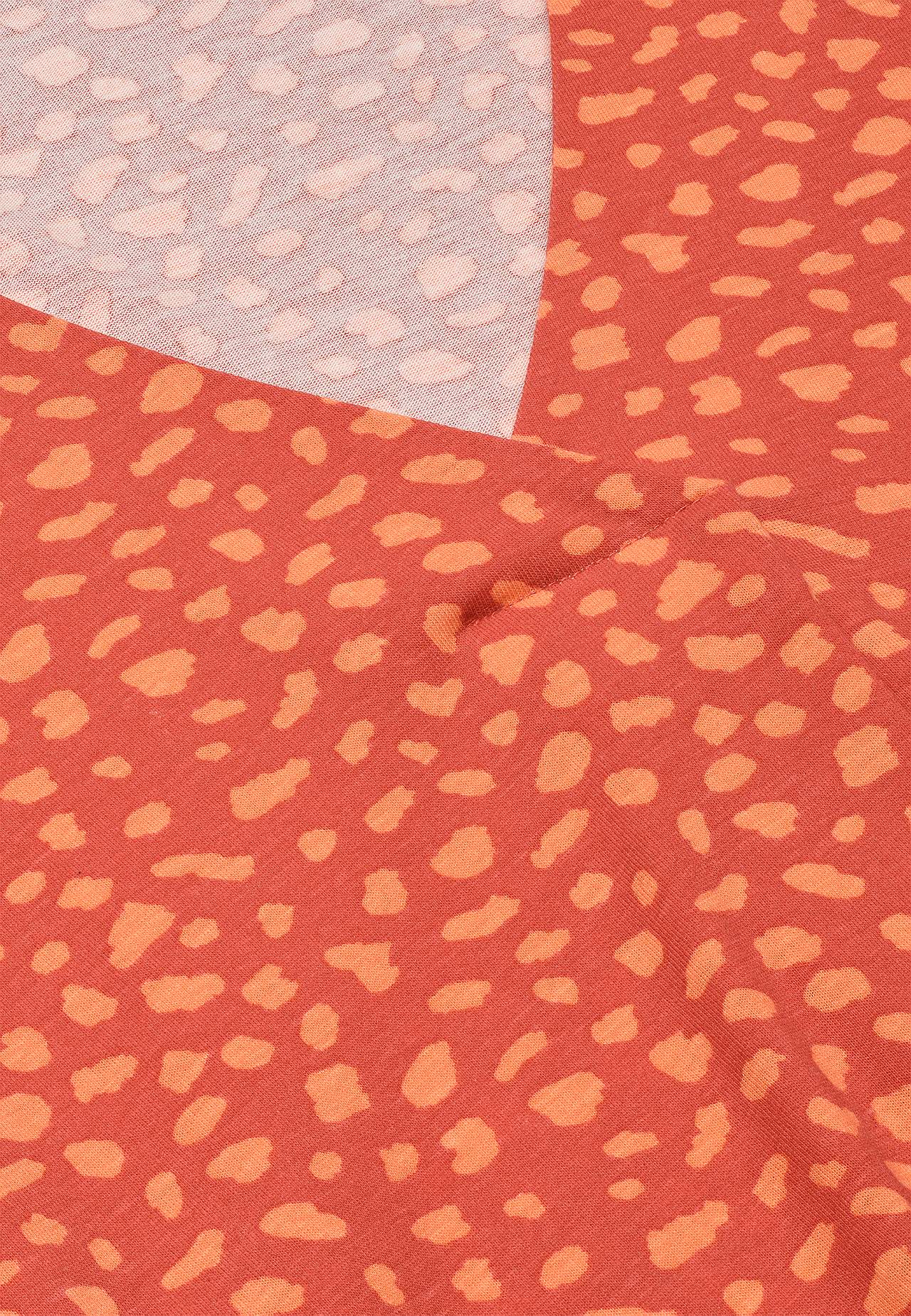 Jersey tuniq with crease detail