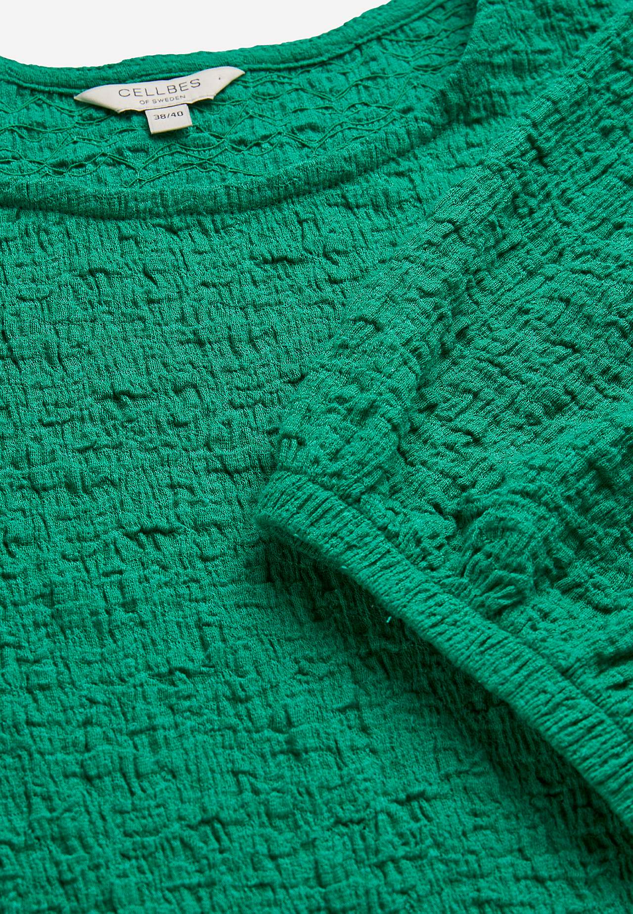 Jersey top with structure