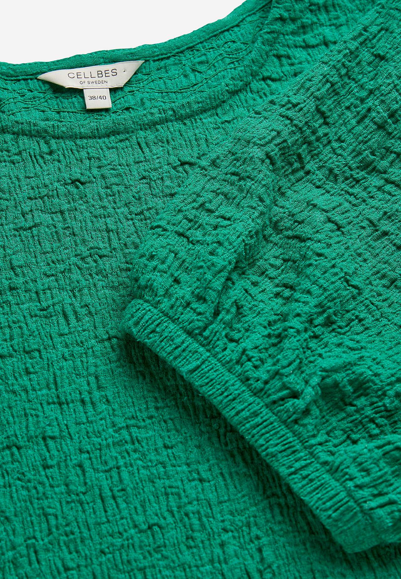 Jersey dress with structure