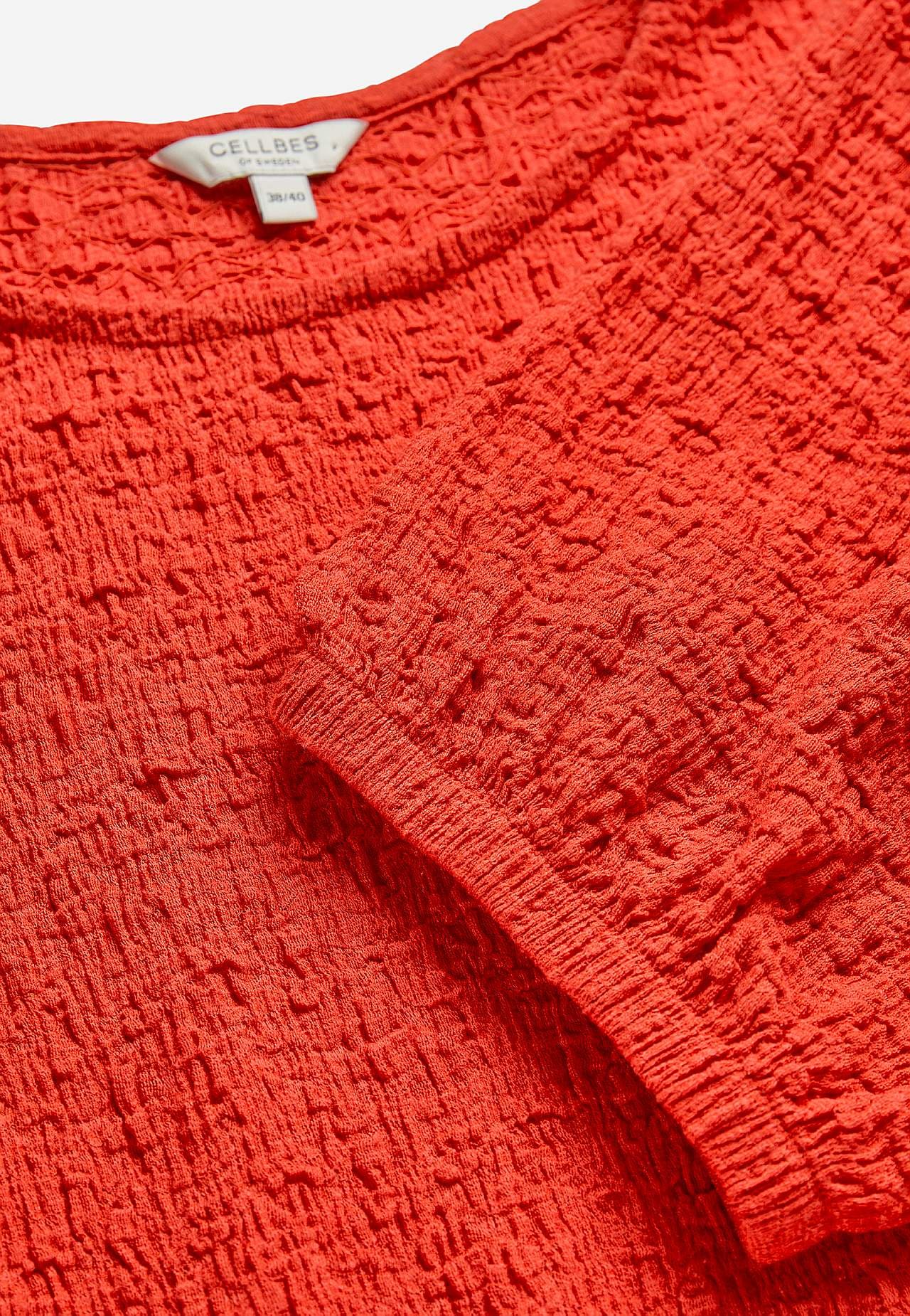 Jersey dress with structure