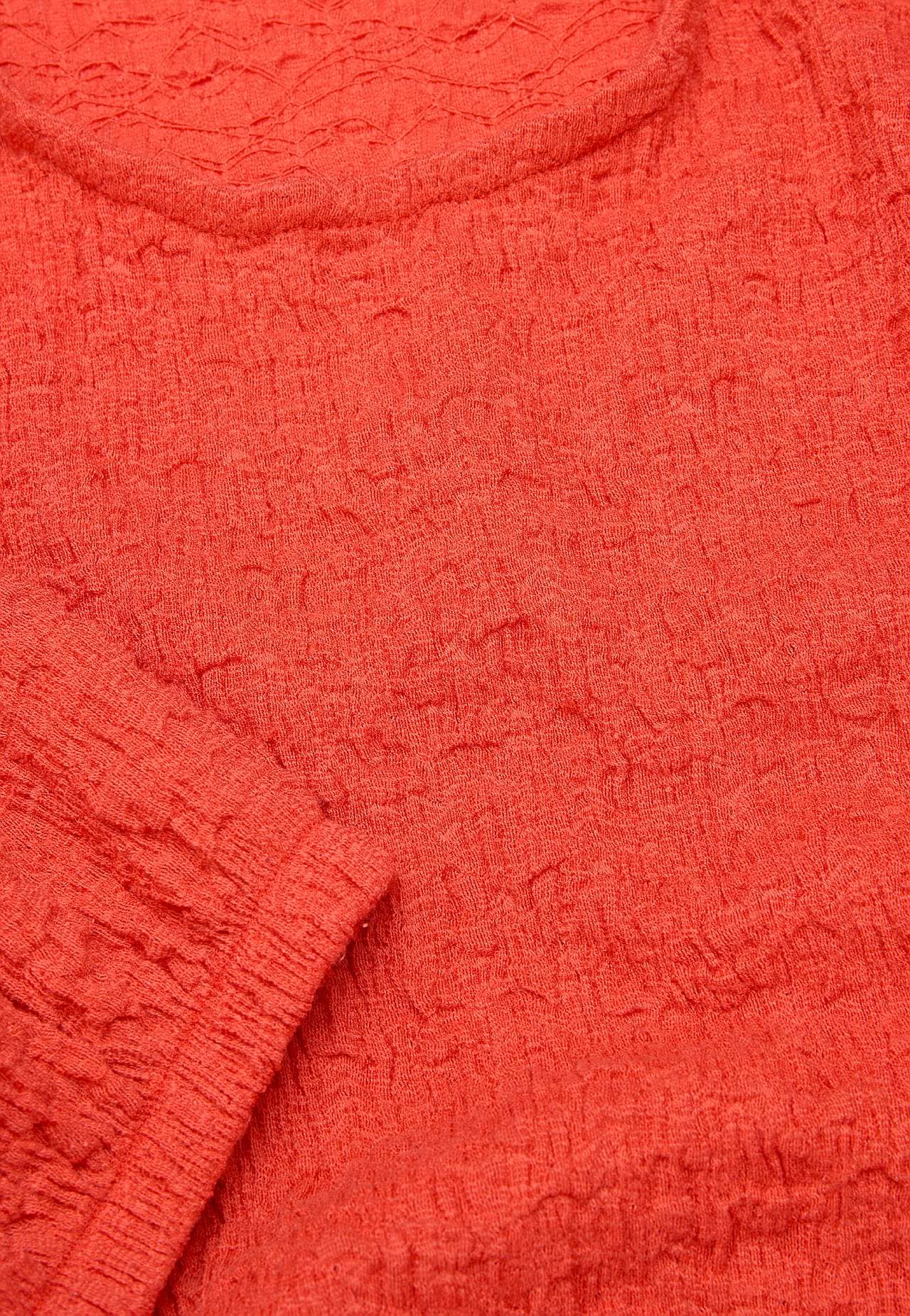 Jersey dress with structure