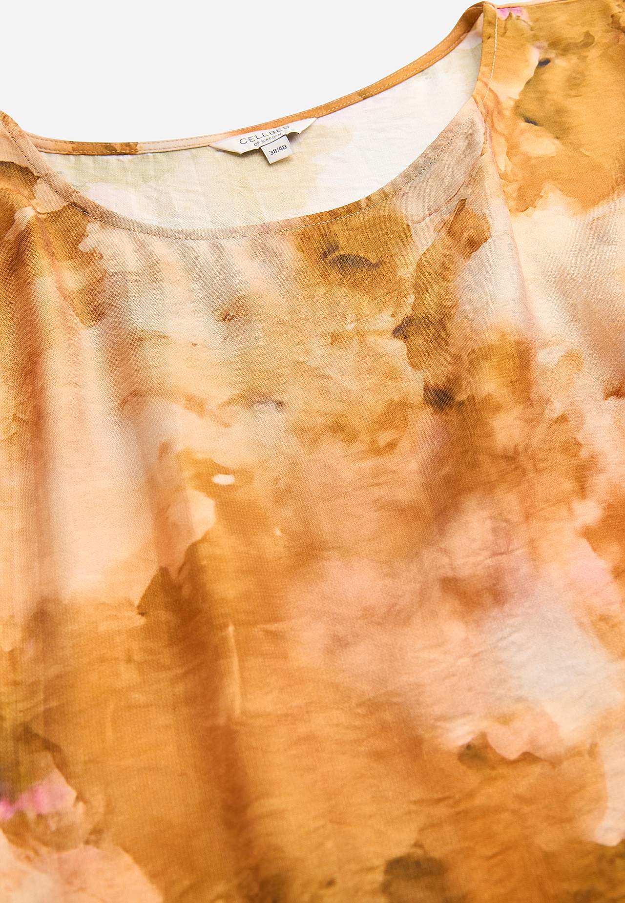 Patterned kaftan dress