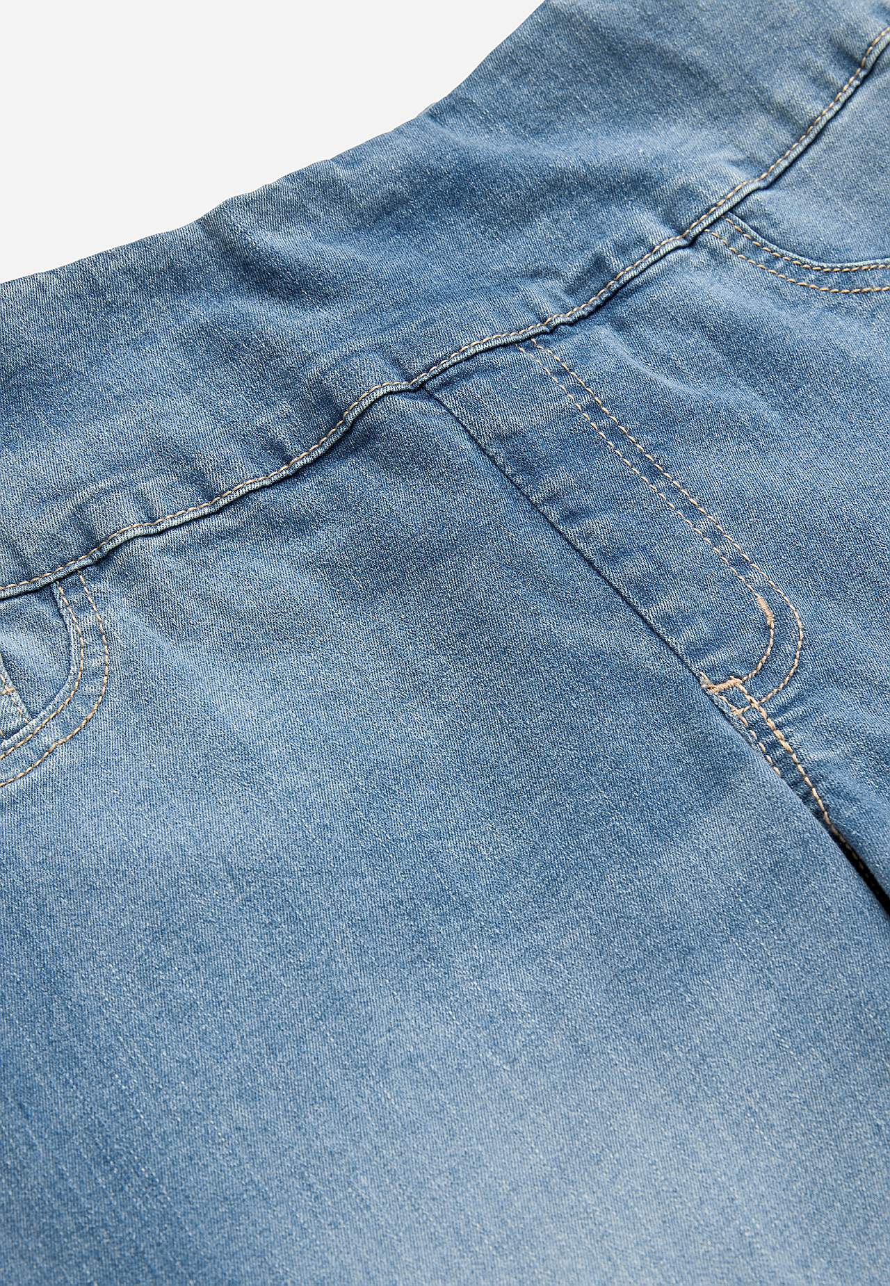 Wide ankle-length jeans with high rise Elisa