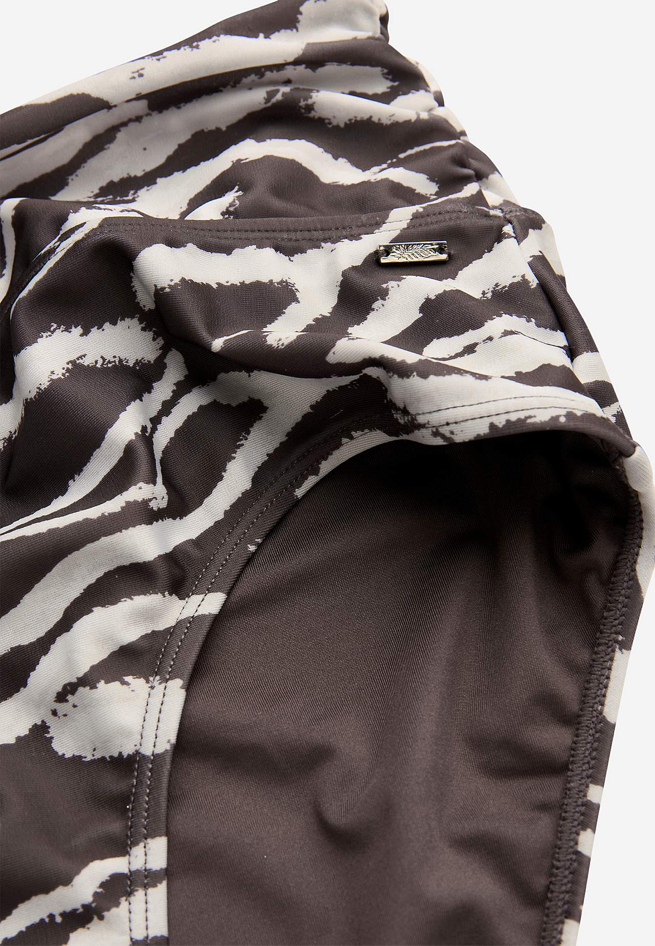 Bikini panty with foldable edge at the waist Amalfi