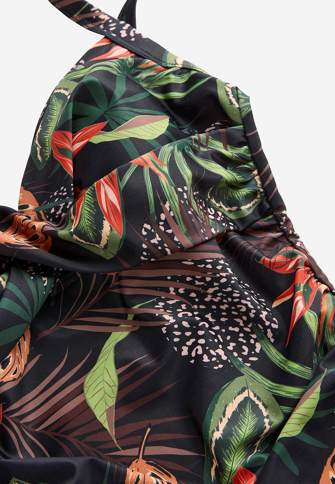 Patterned shaping swimsuit