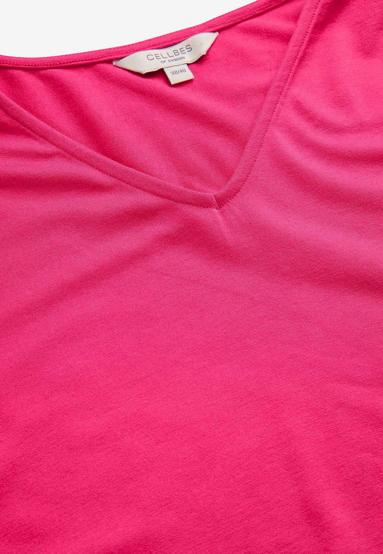 Jersey top with kimono style sleeve