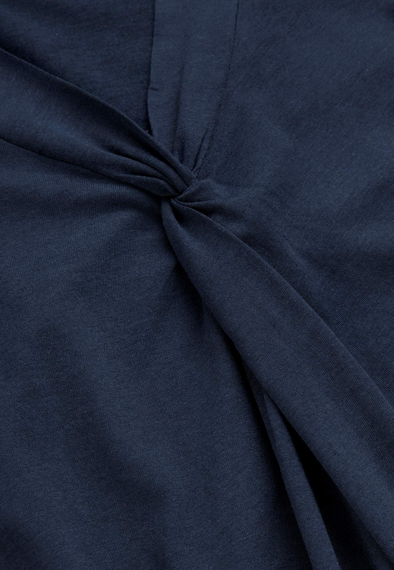 Eenkleurige jersey tuniek