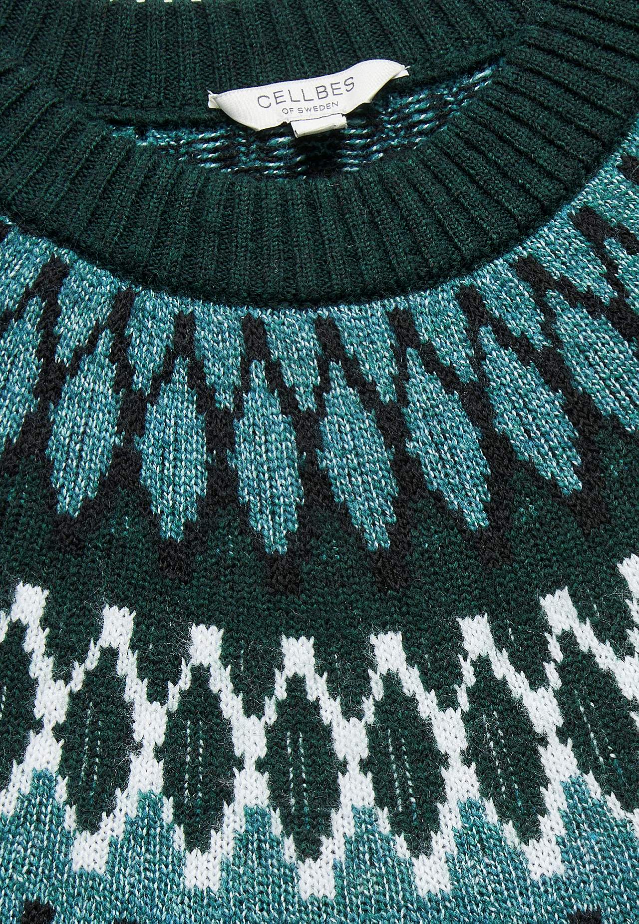 Jacquard-kudottu mekko