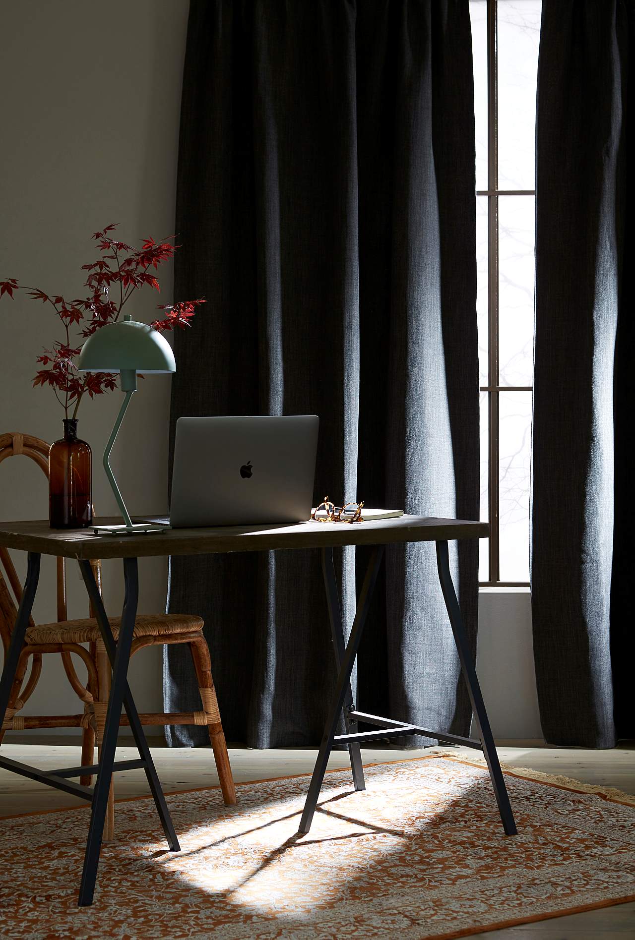 Block-out curtain Ellen 2-pack