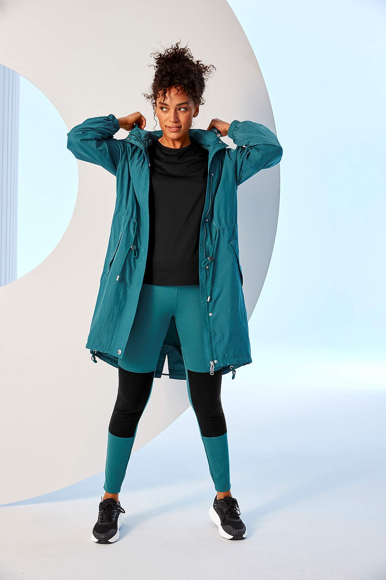 Leggings with side pockets