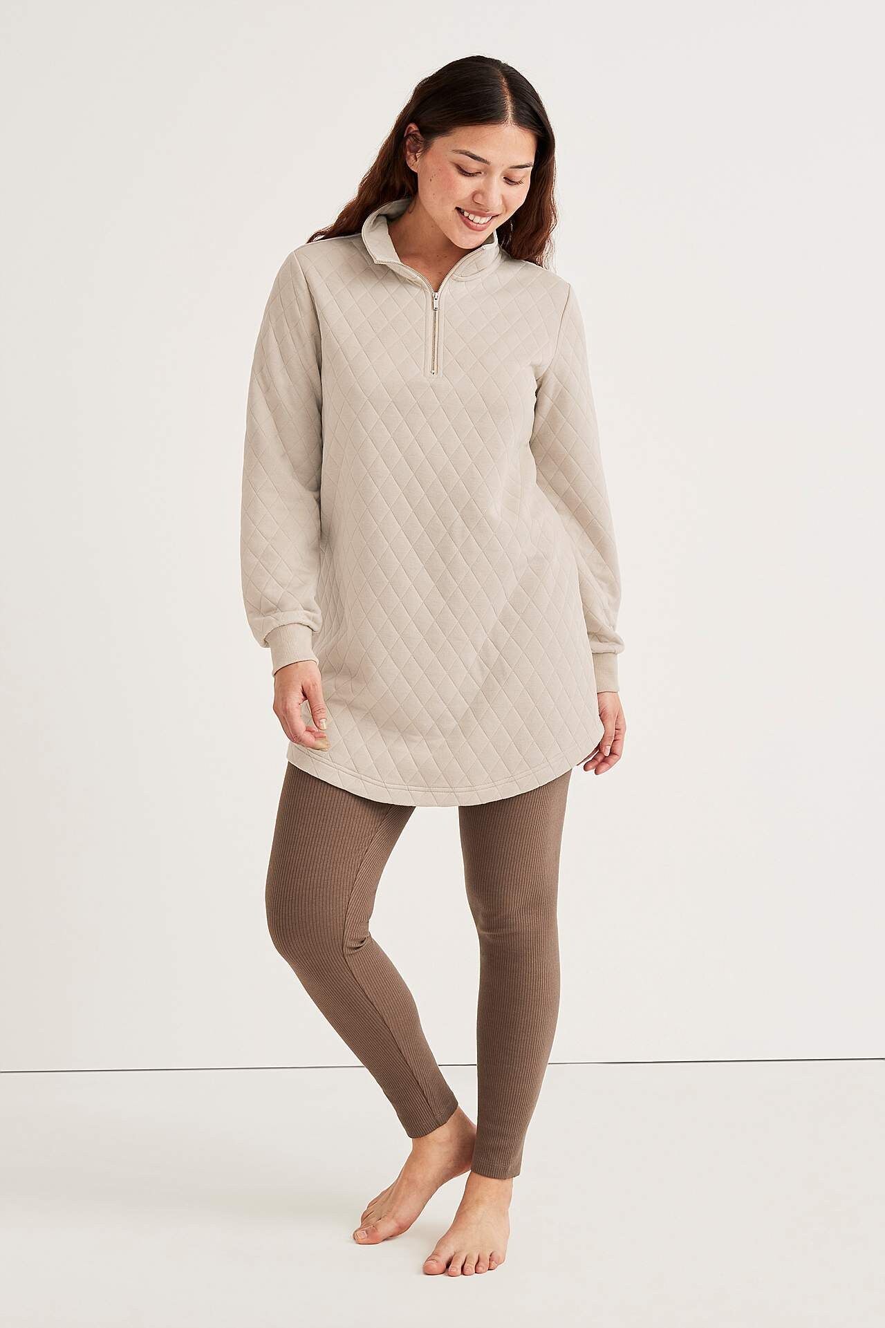 Quilted tunic