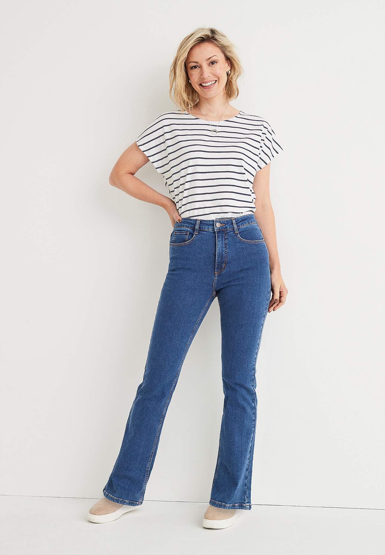 Jersey tops with cap sleeves Alma 2-pack