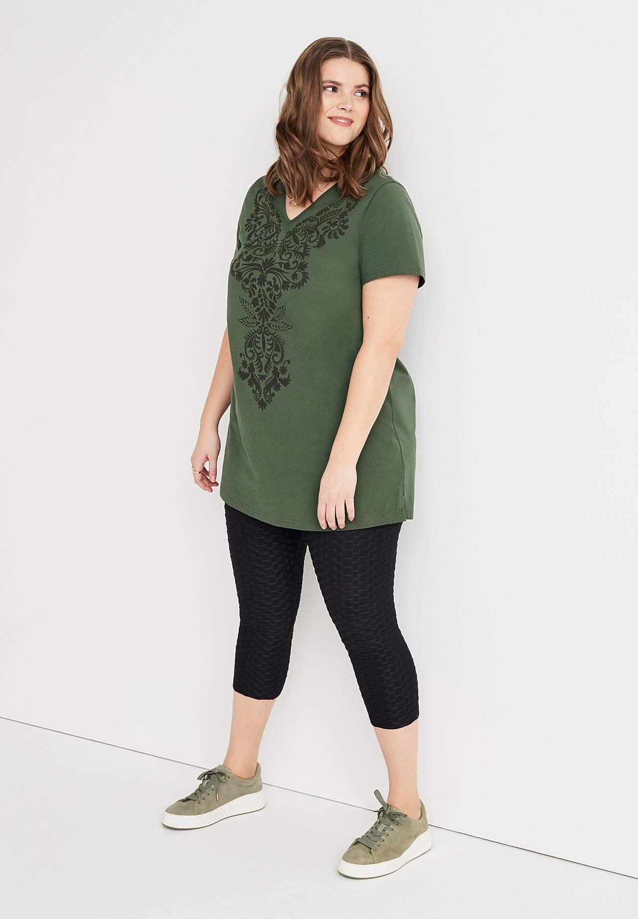 Short-sleeved jersey tuniq 2-pack