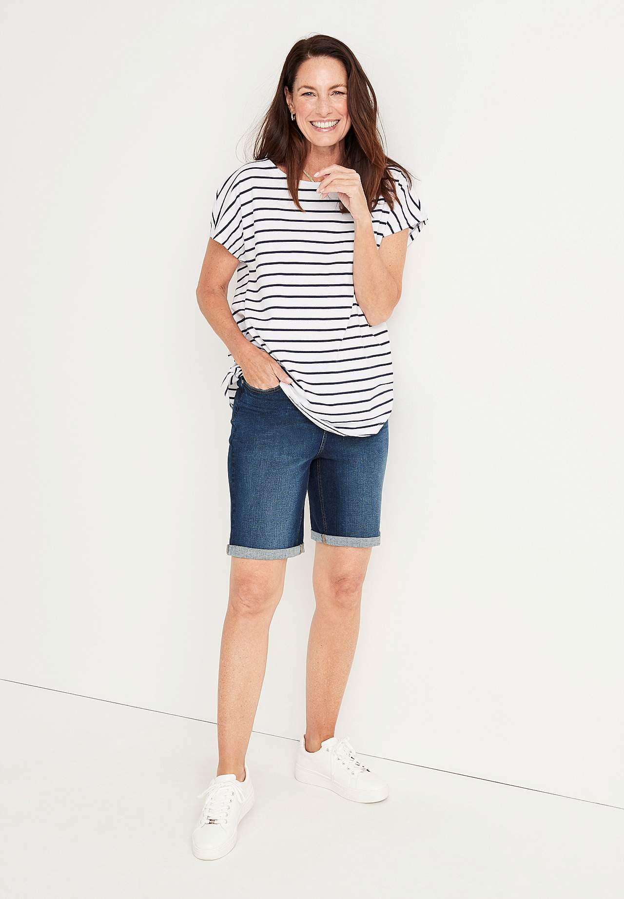 Jersey tops with cap sleeves Alma 2-pack