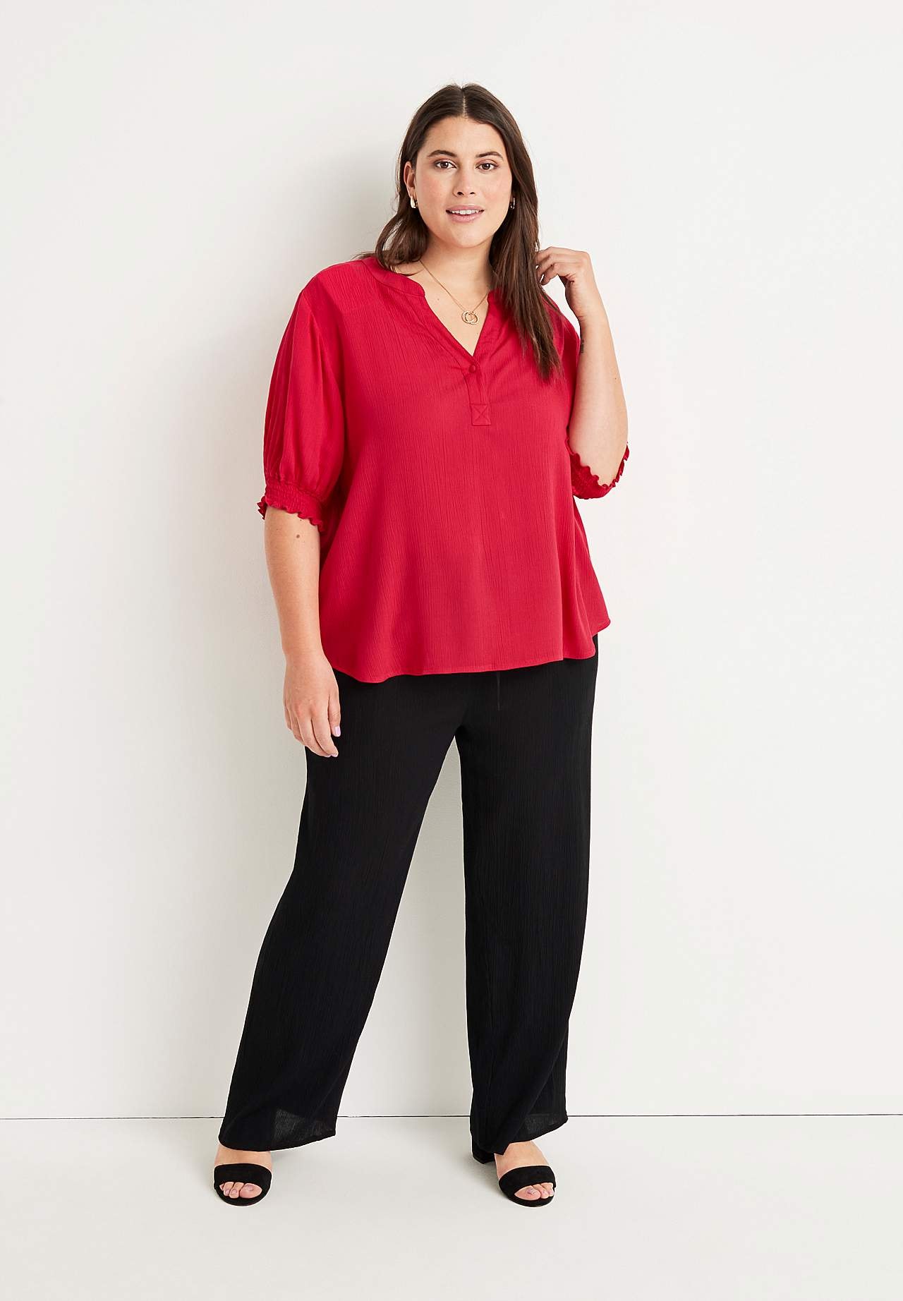 Crepe trousers Mia