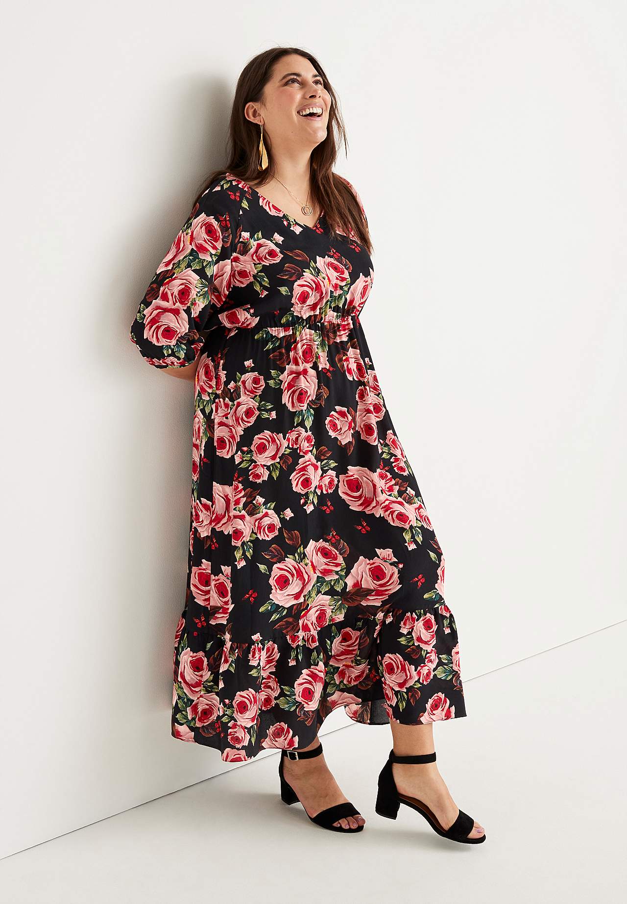 Floral party dress