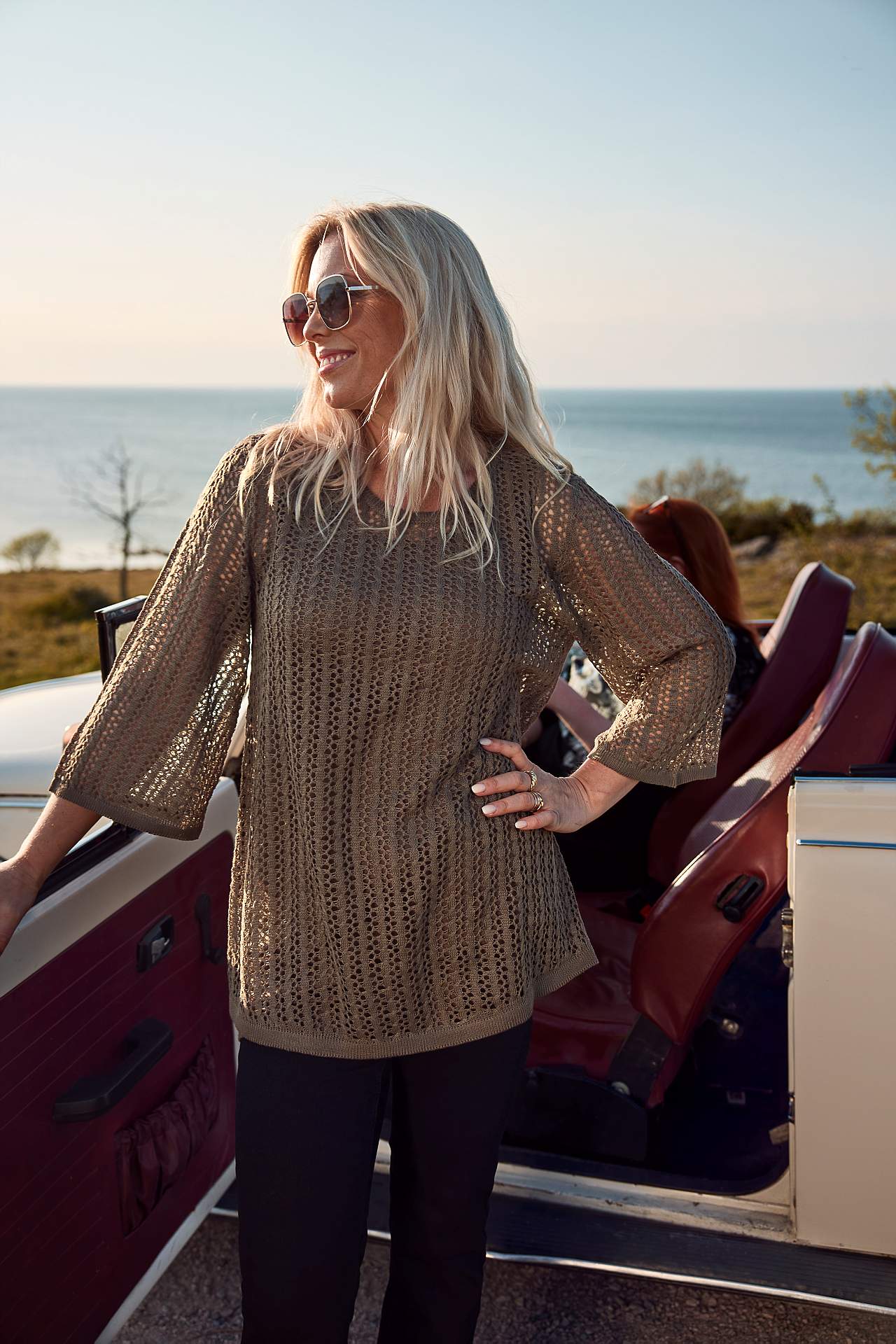 Knitted tunic