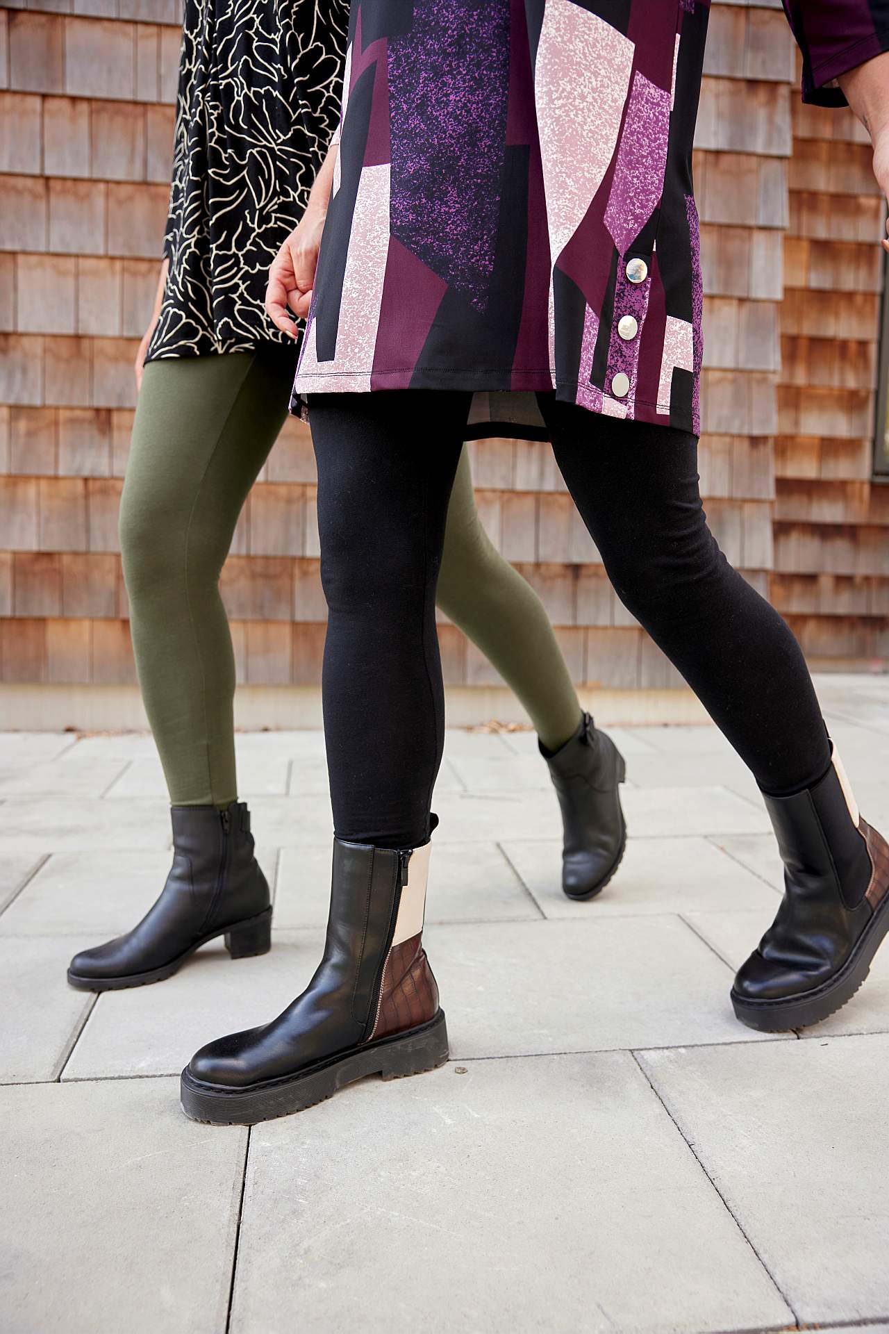 Leggings in cotton 2-pack