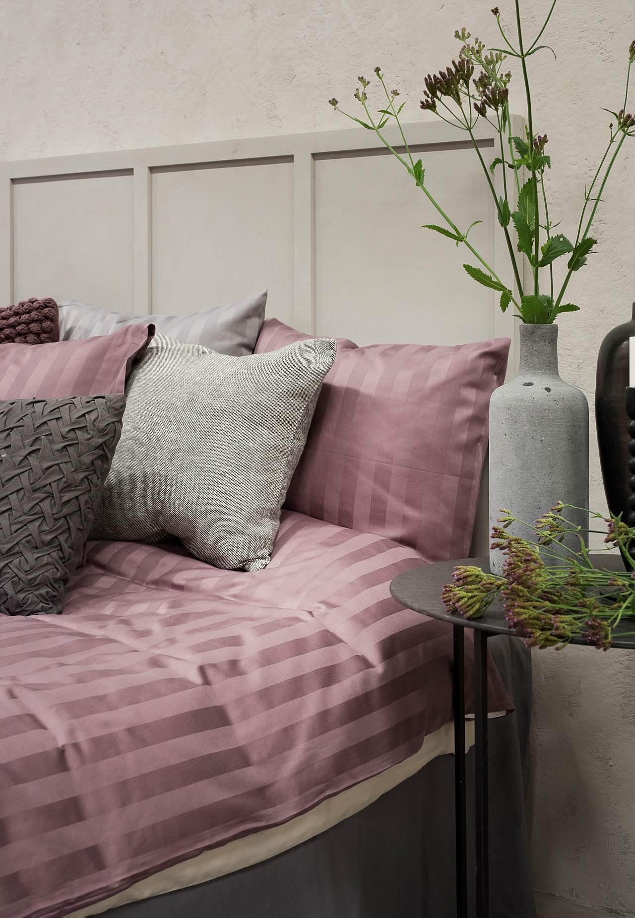 Duvet cover set in satin 150x210 cm Sandy