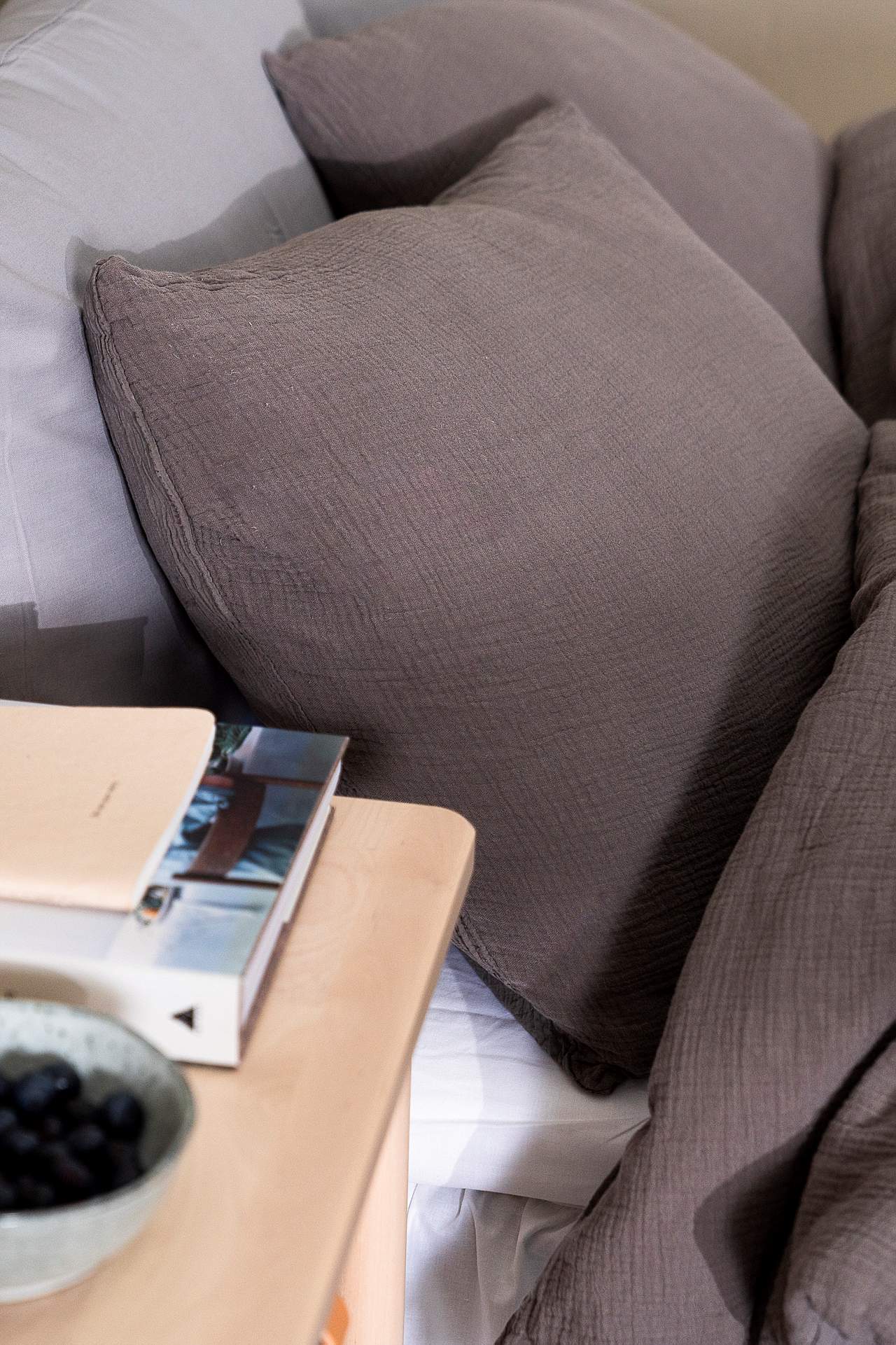 Crinkled duvet cover set 150x210 cm Rolling