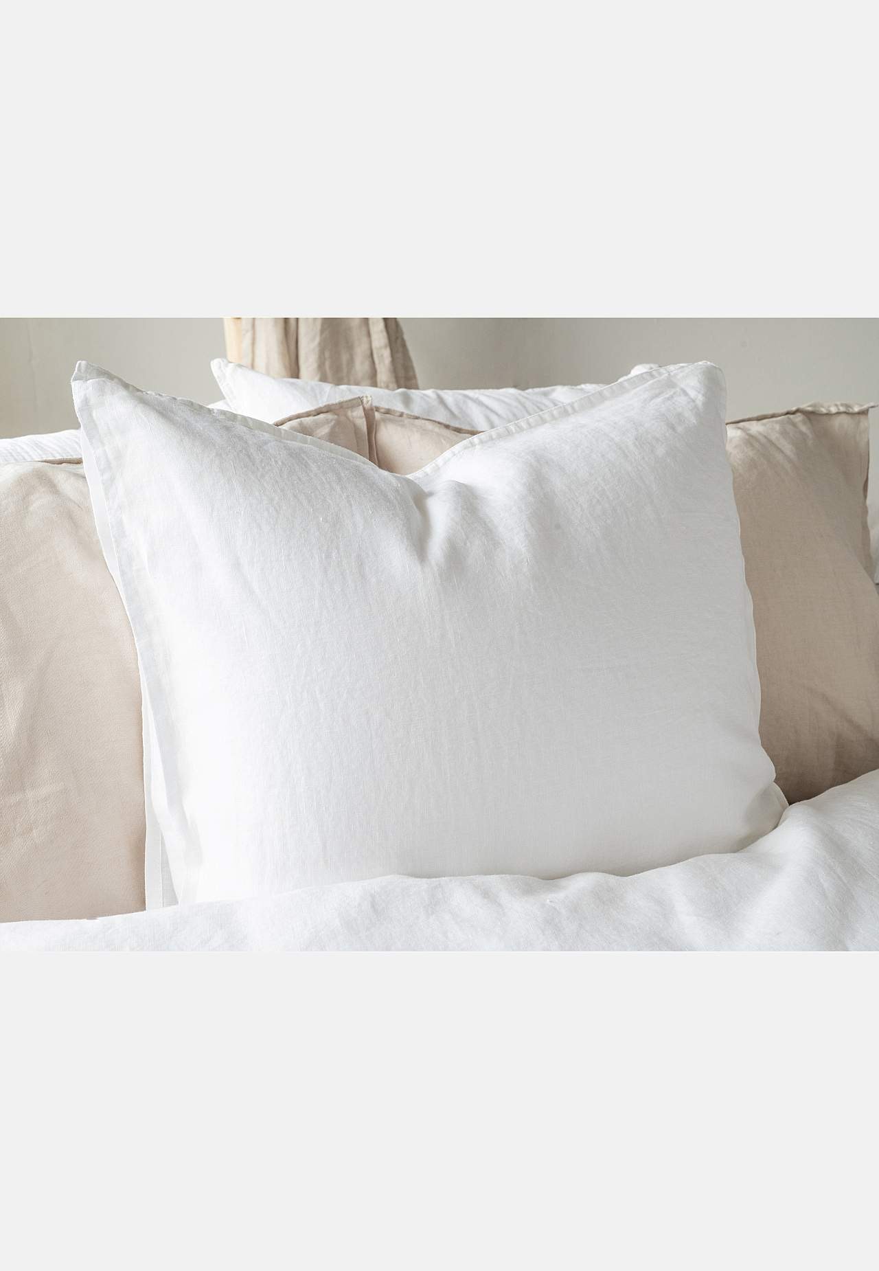 Duvet cover set in linen 220x205 Silence