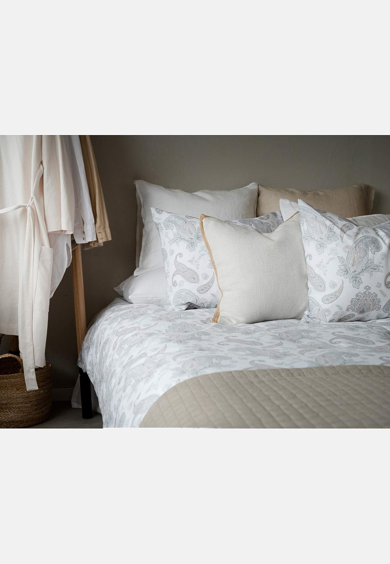 Duvet cover set with a paisley pattern 150x210 cm Tilly
