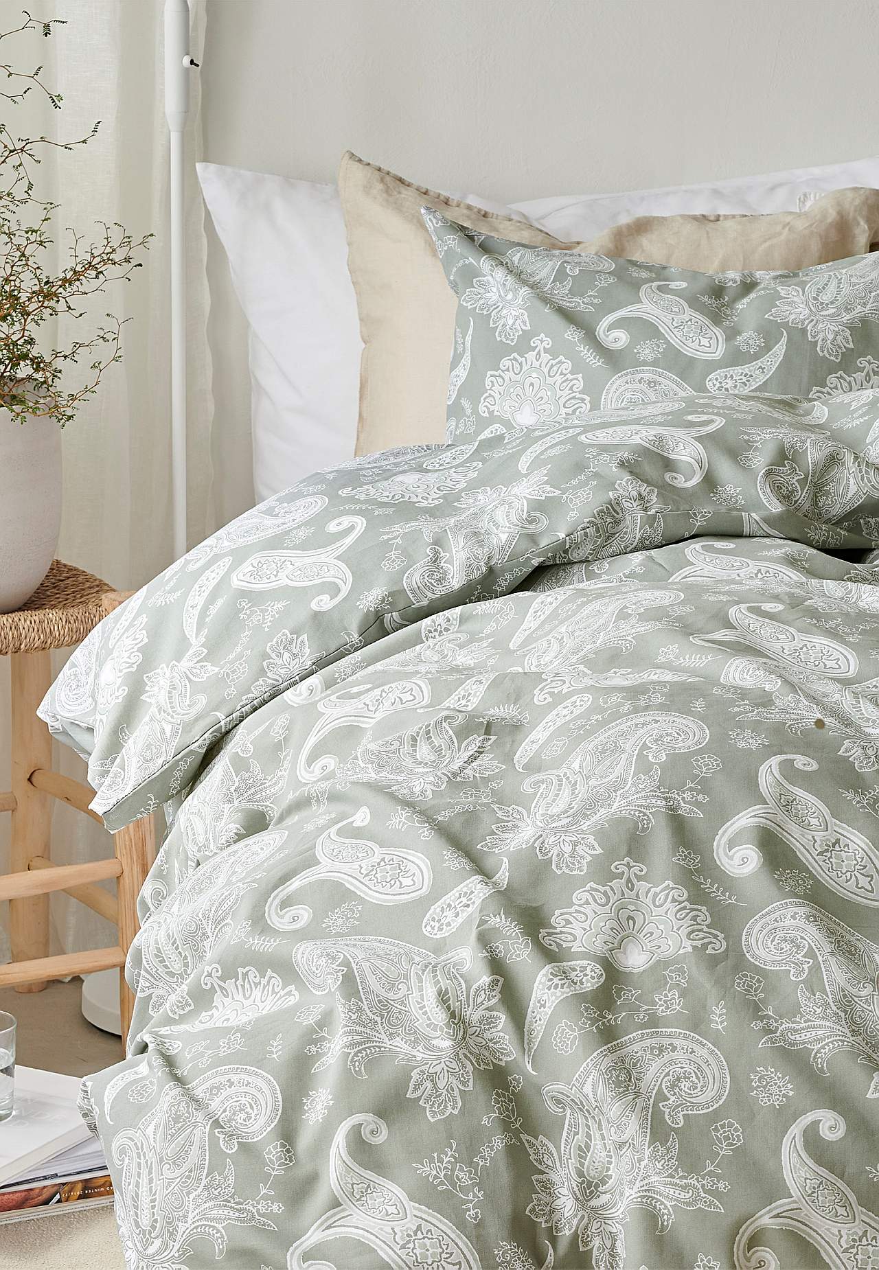 Duvet cover set with a paisley pattern 150x210 cm Tilly