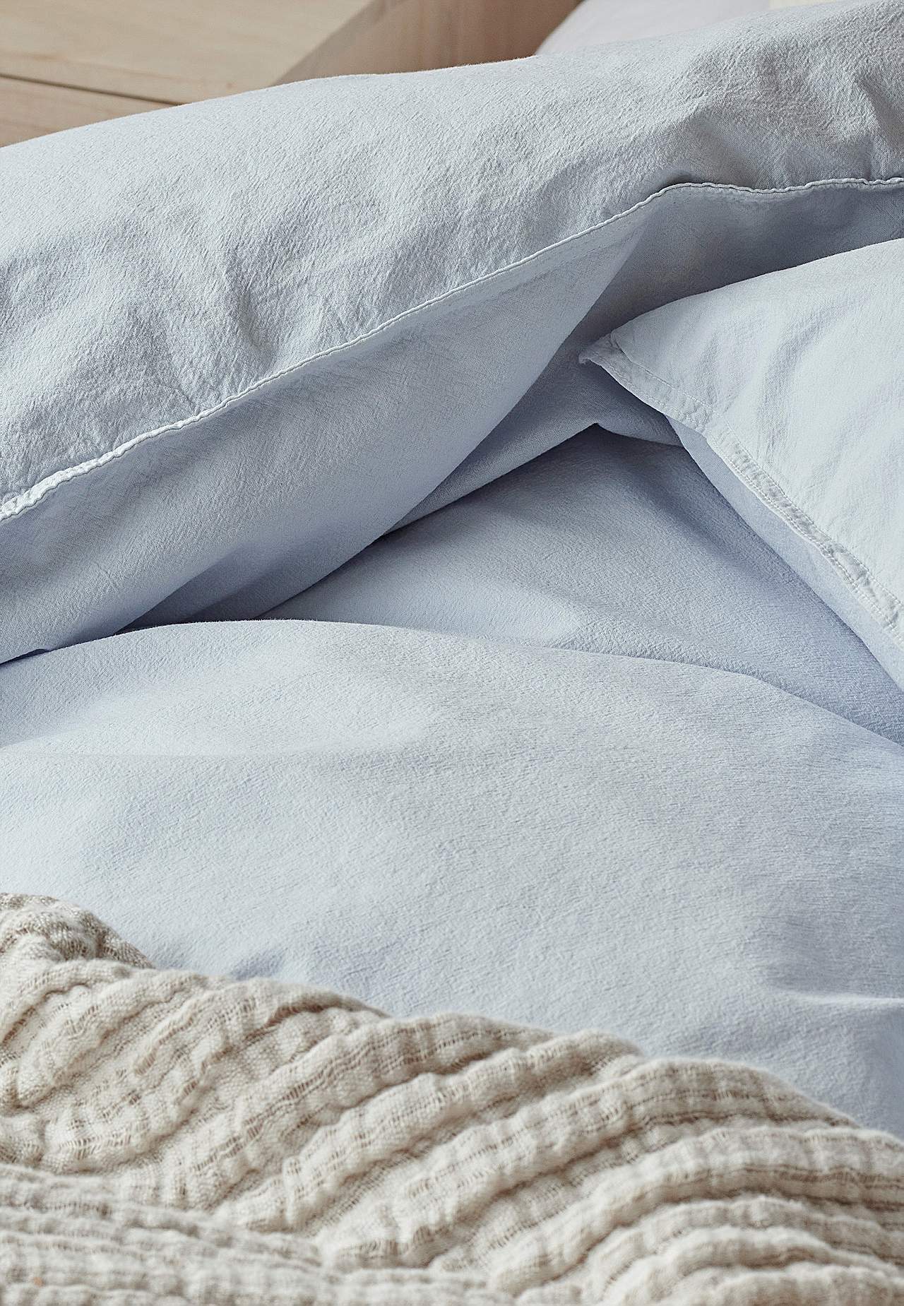 Yarn-dyed duvet cover set Humble