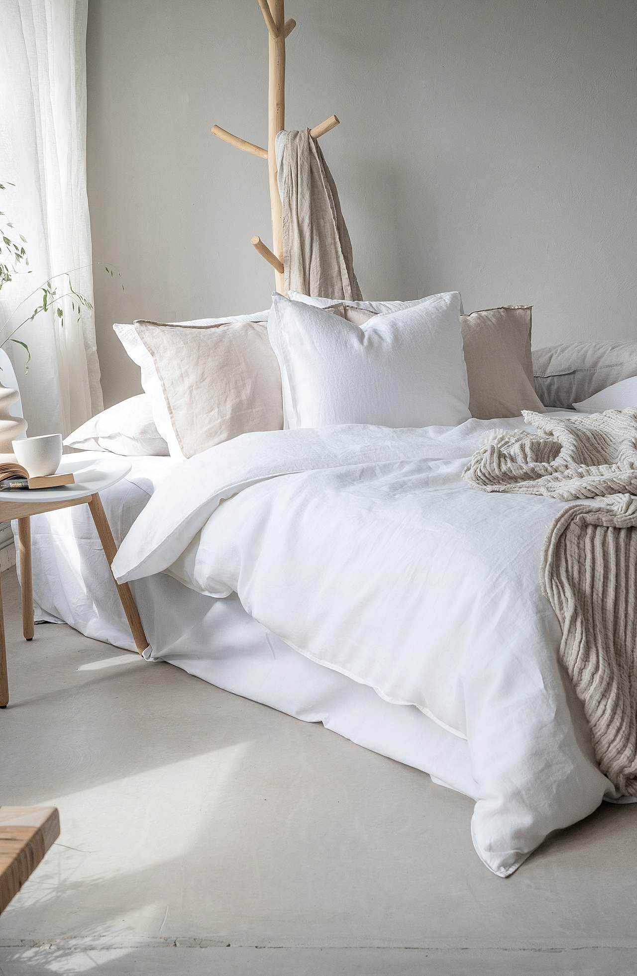 Duvet cover set in linen 150x210 cm Silence