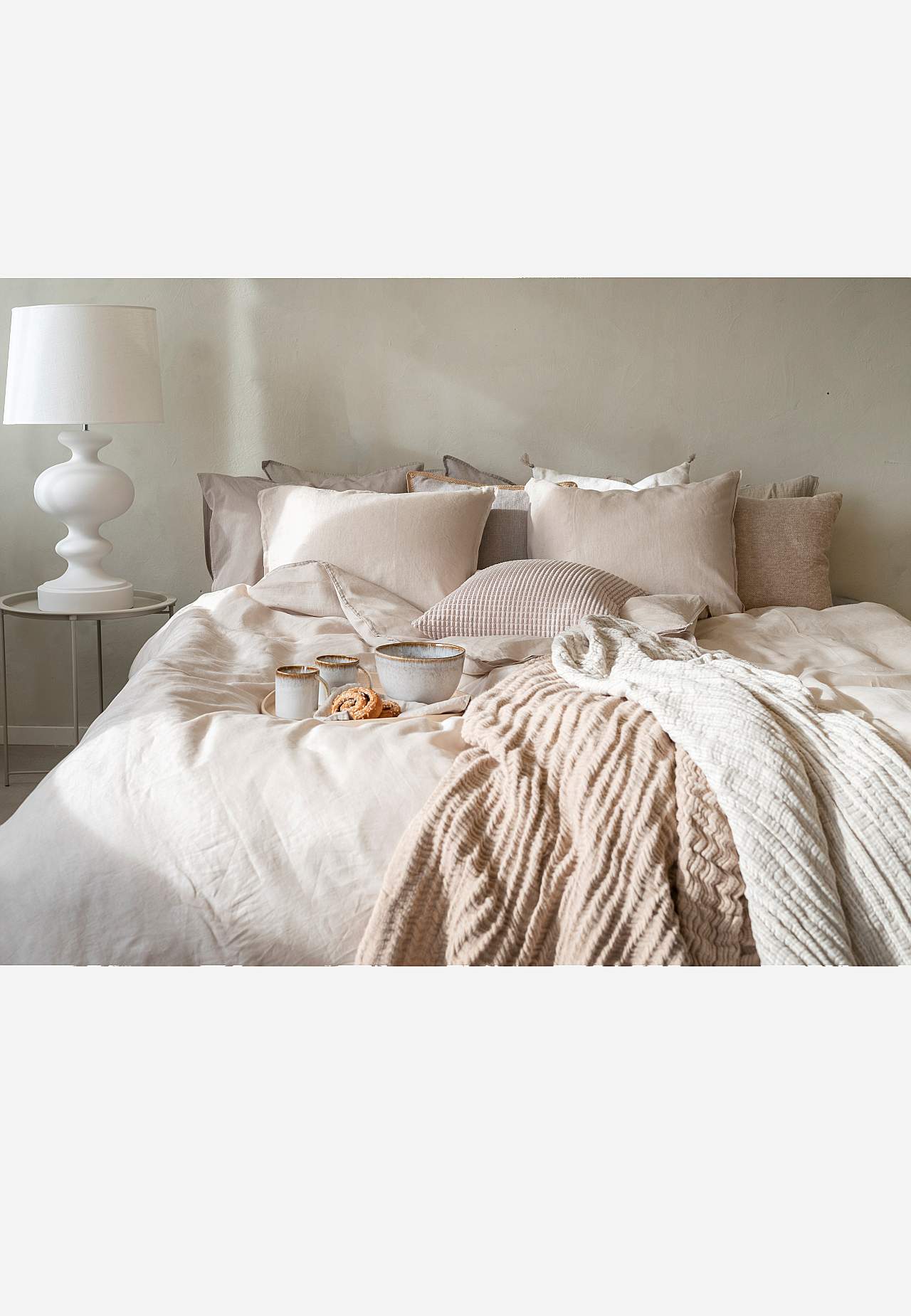 Duvet cover set in linen 150x210 cm Silence