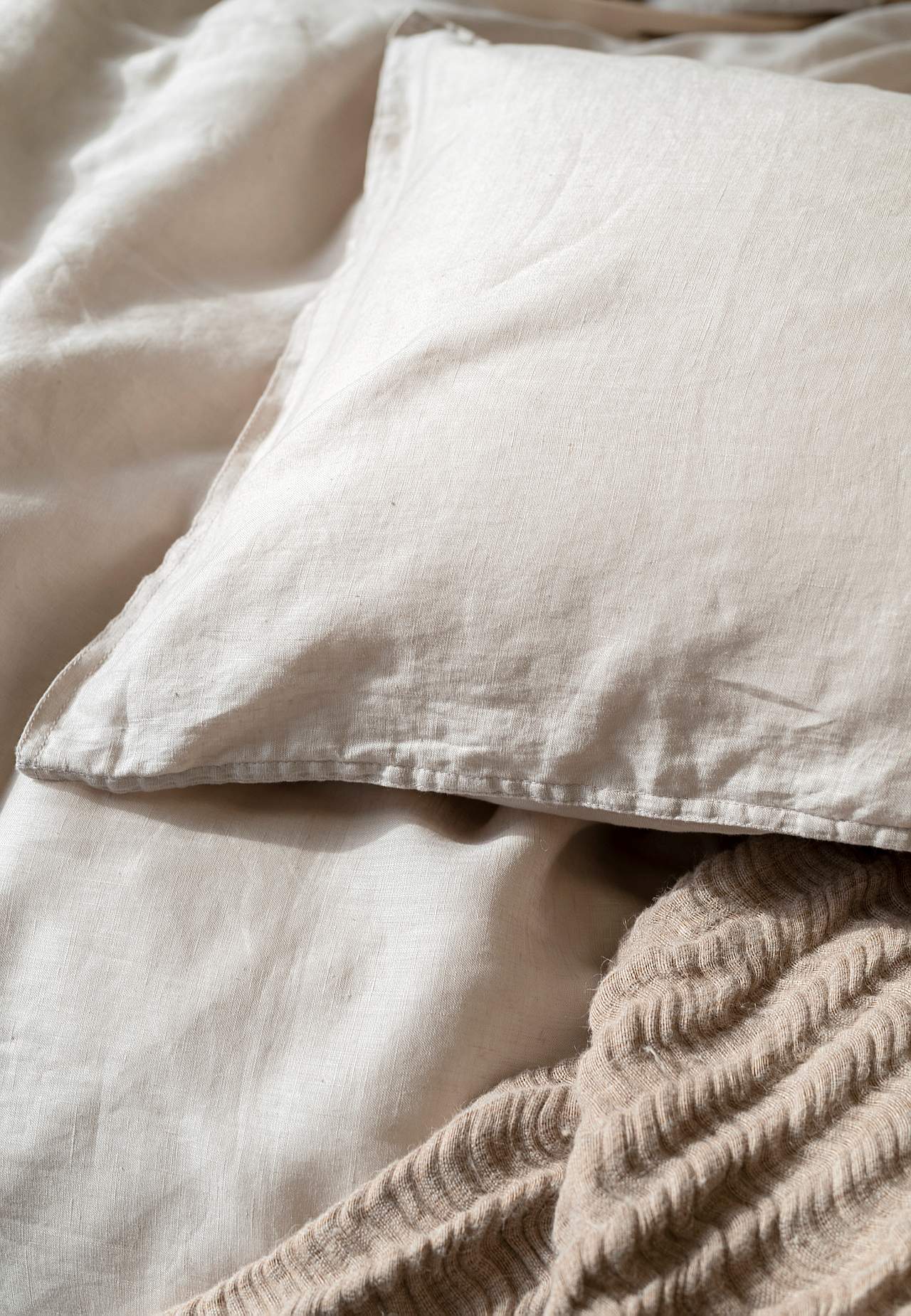 Duvet cover set in linen 150x210 cm Silence