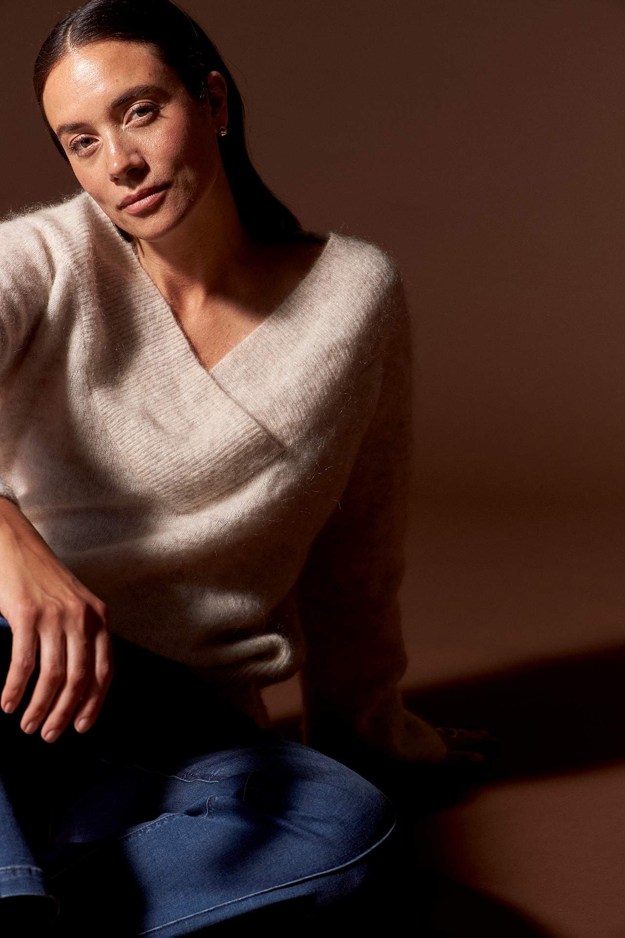 Sweater Premium in mohair- and wool blend