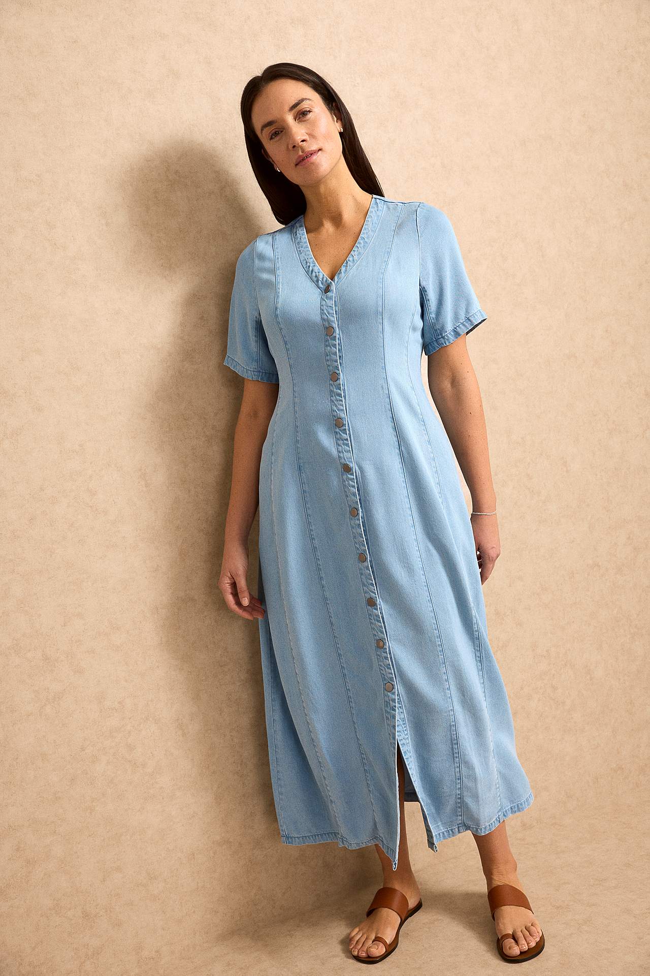 Ultra-soft Premium denim dress