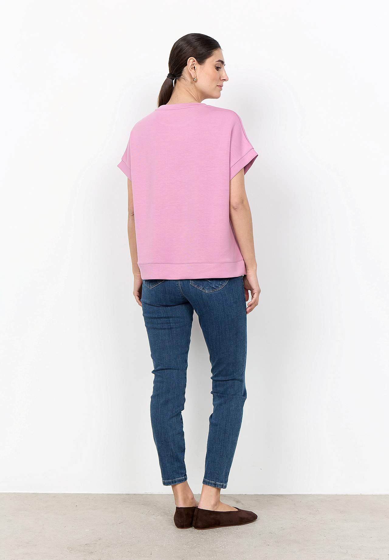 Supermjuk t-shirt i modalblandning