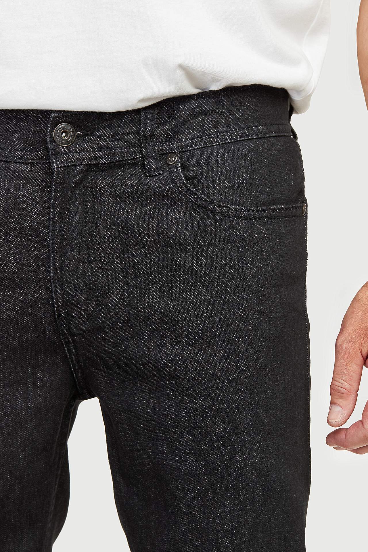 Straight jeans with stretch