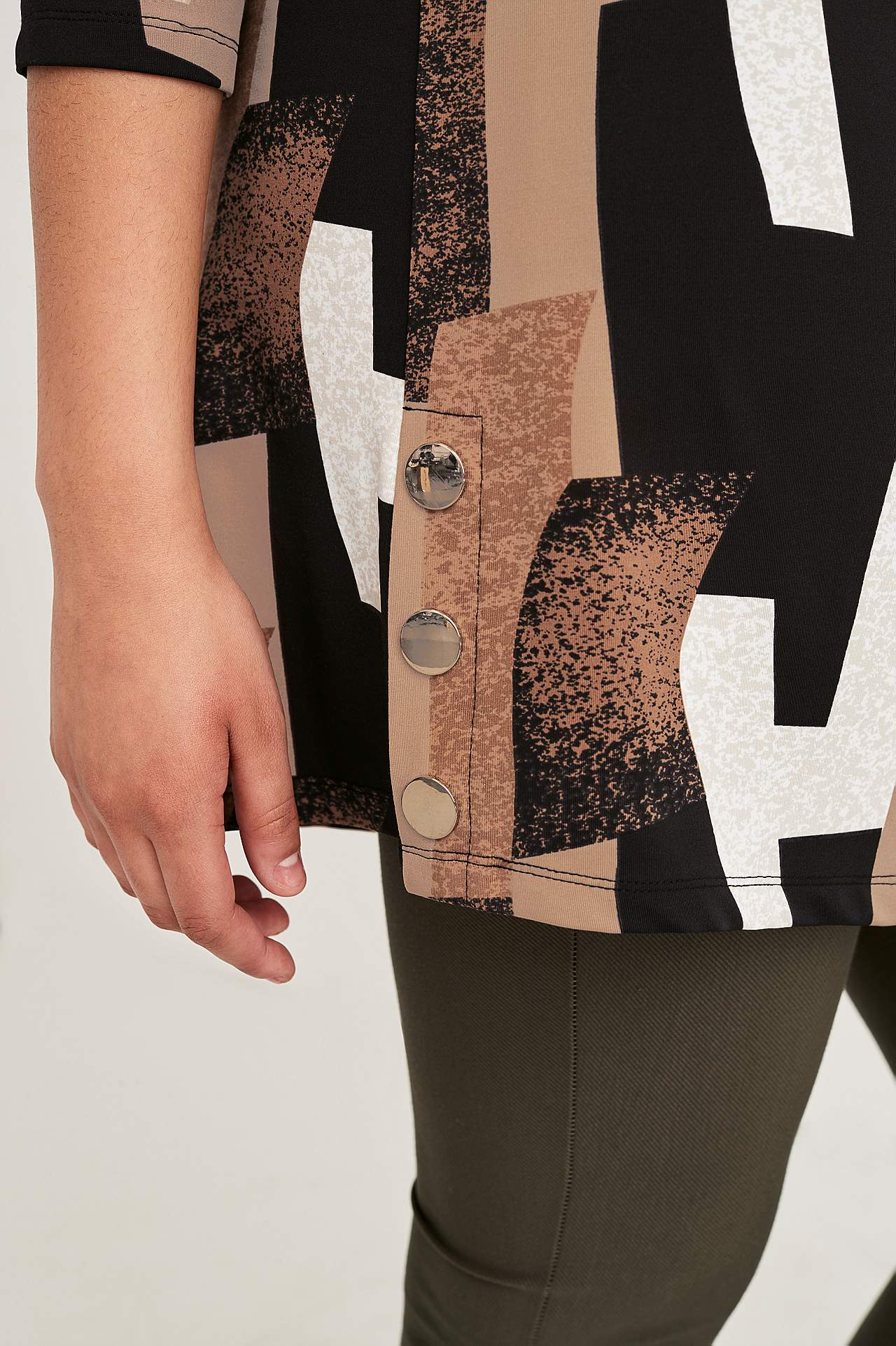 Stylish tricot tunic