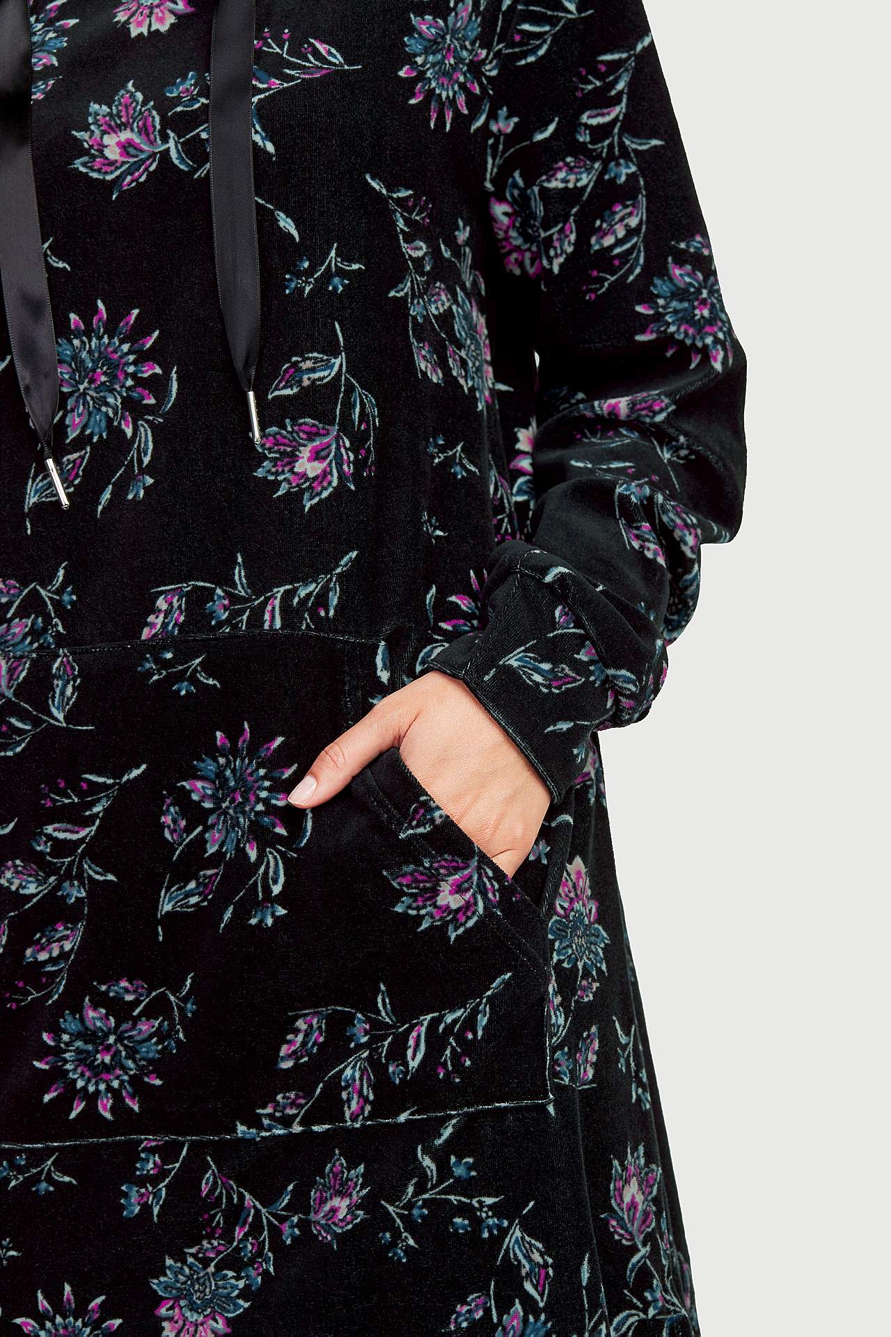 Velour tunic