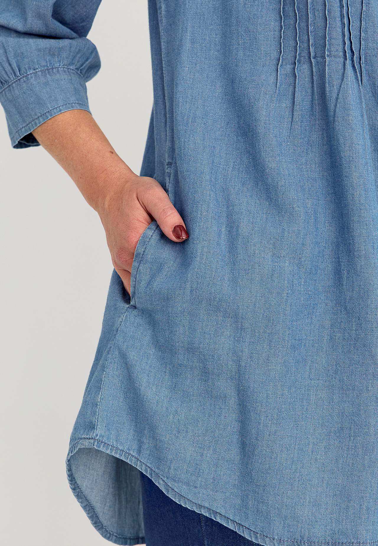 Tunic in denim Eivor