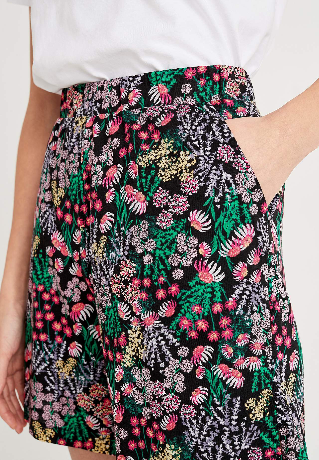 Patterned shorts in jersey Mia