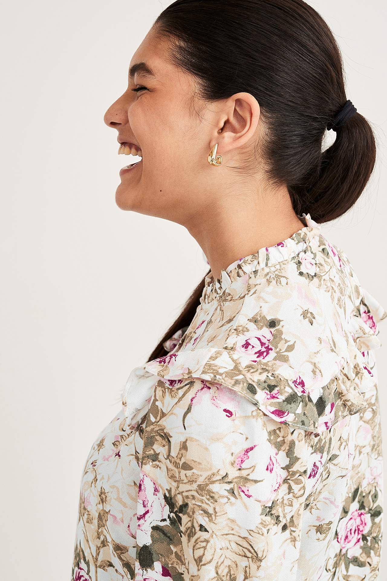 Patterned blouse Laura