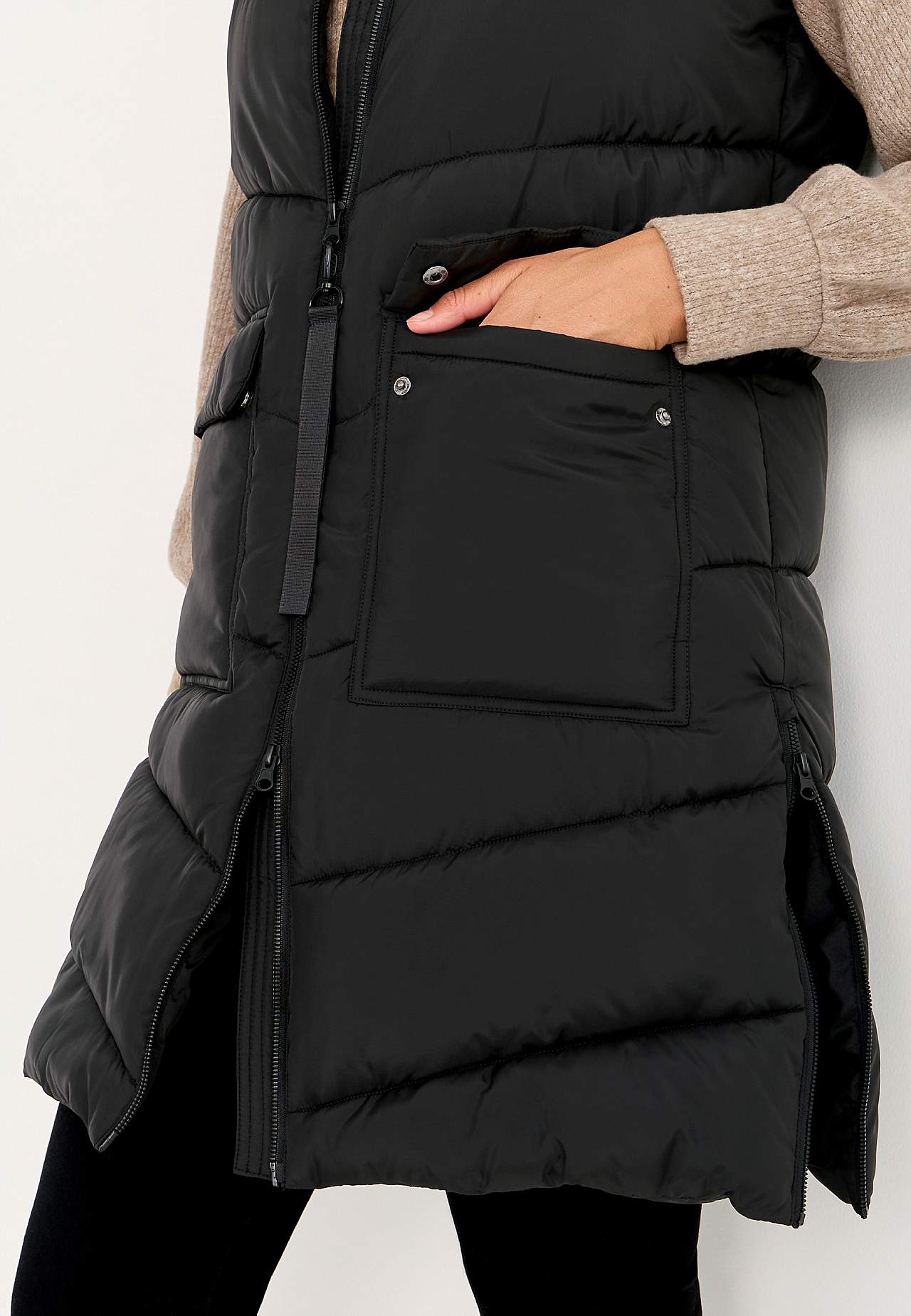 Padded waistcoat