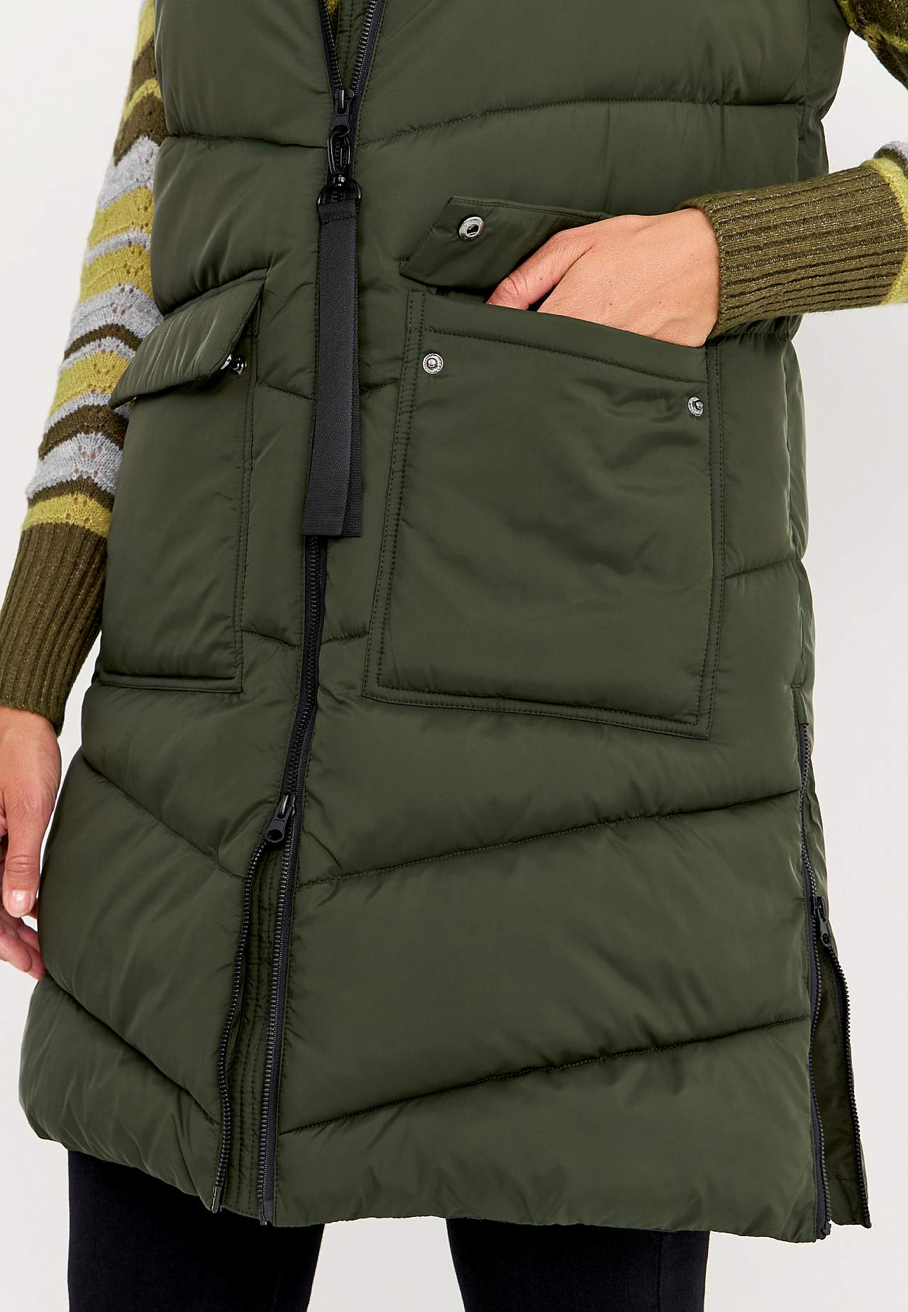 Padded waistcoat