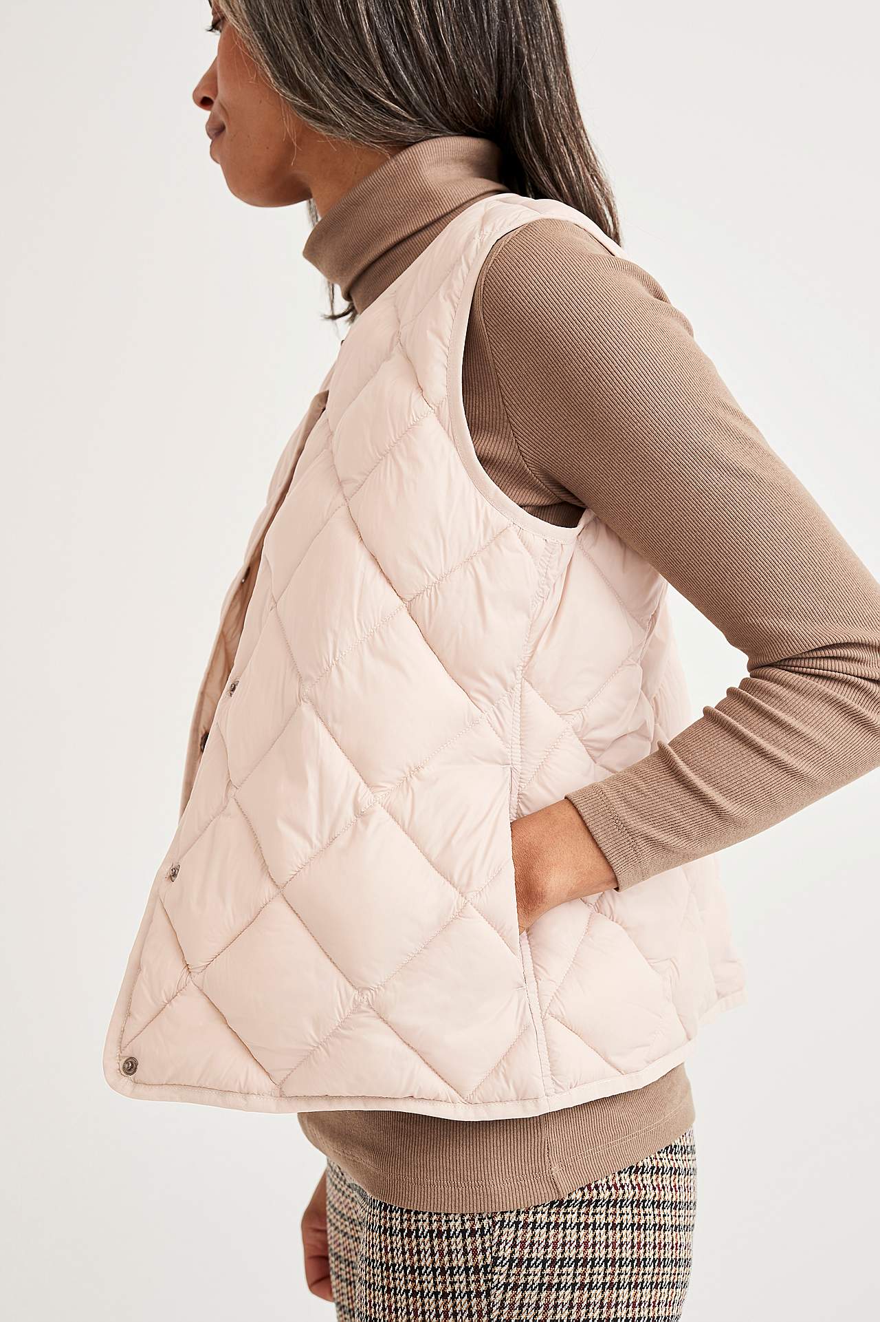 Quilted lightweight vest Birdy