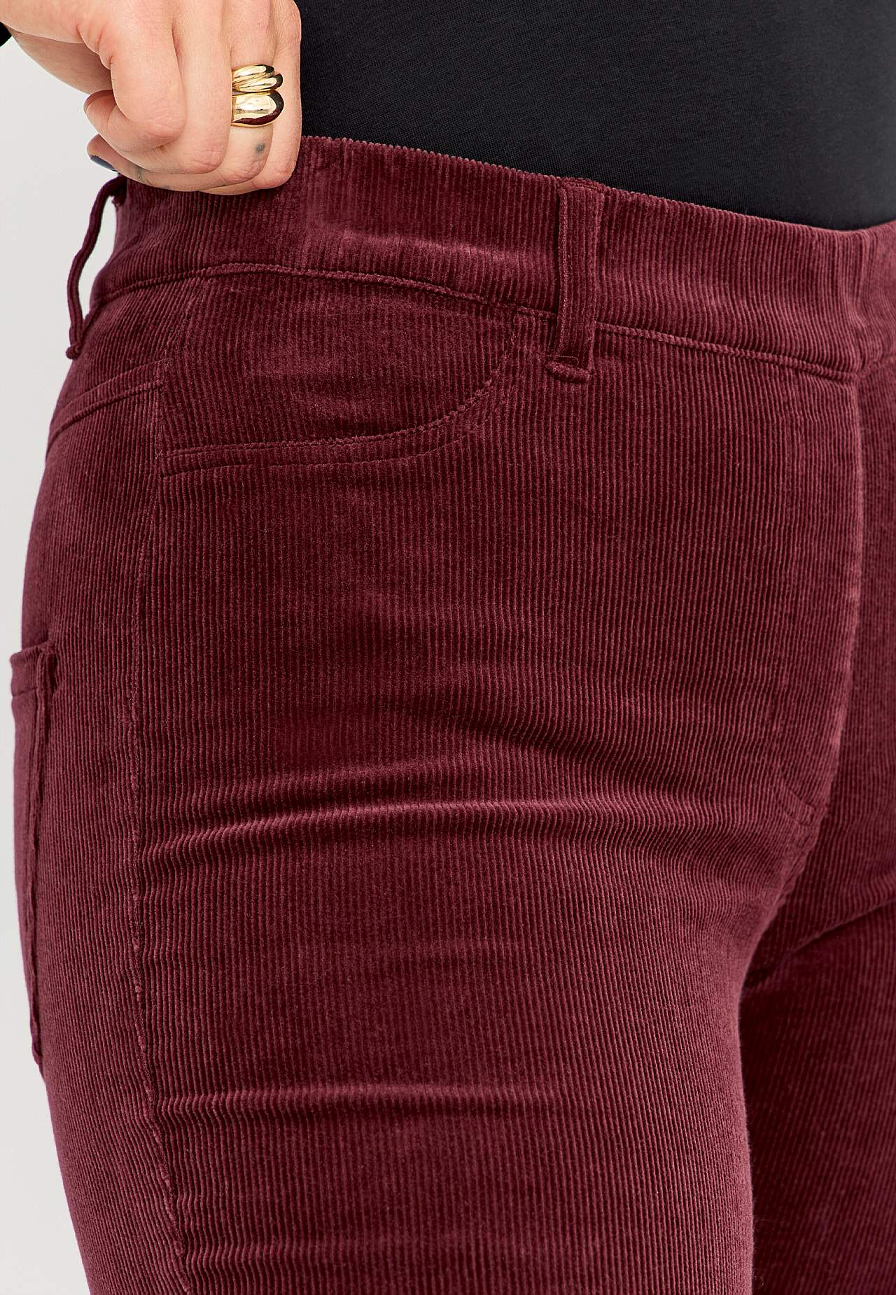 Treggings in corduroy