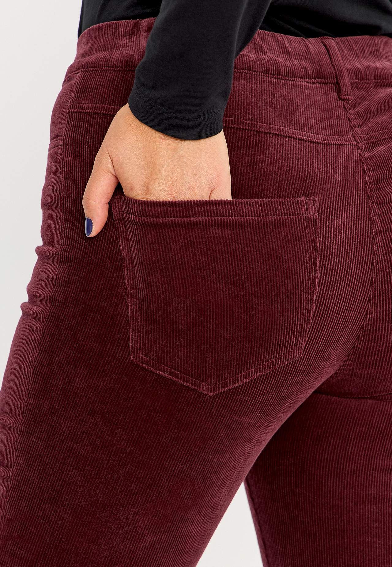 Treggings in corduroy
