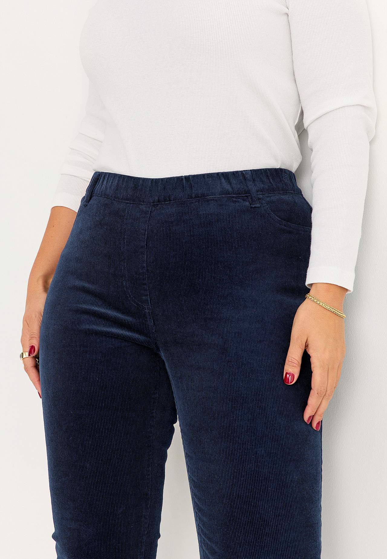 Treggings in corduroy