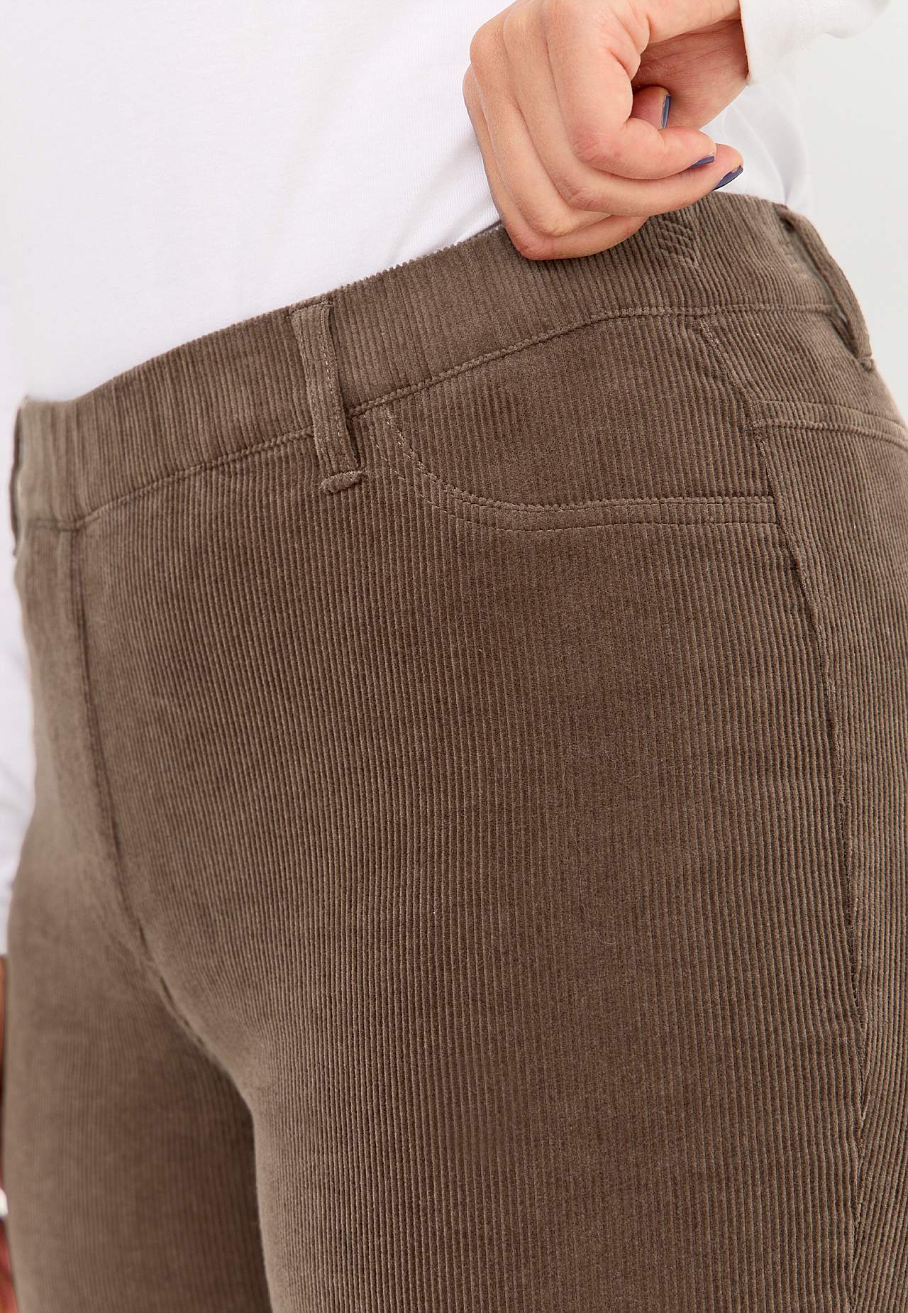 Treggings in corduroy