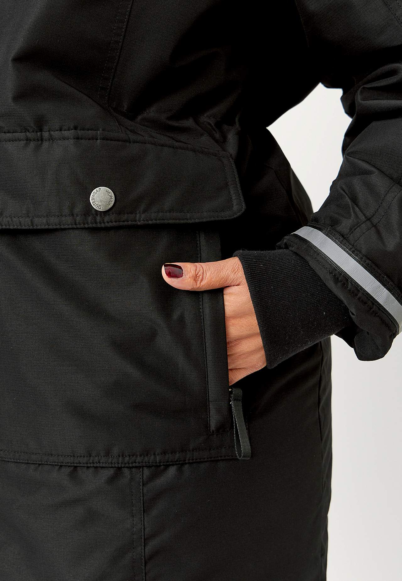 Warm-lined parka Ice